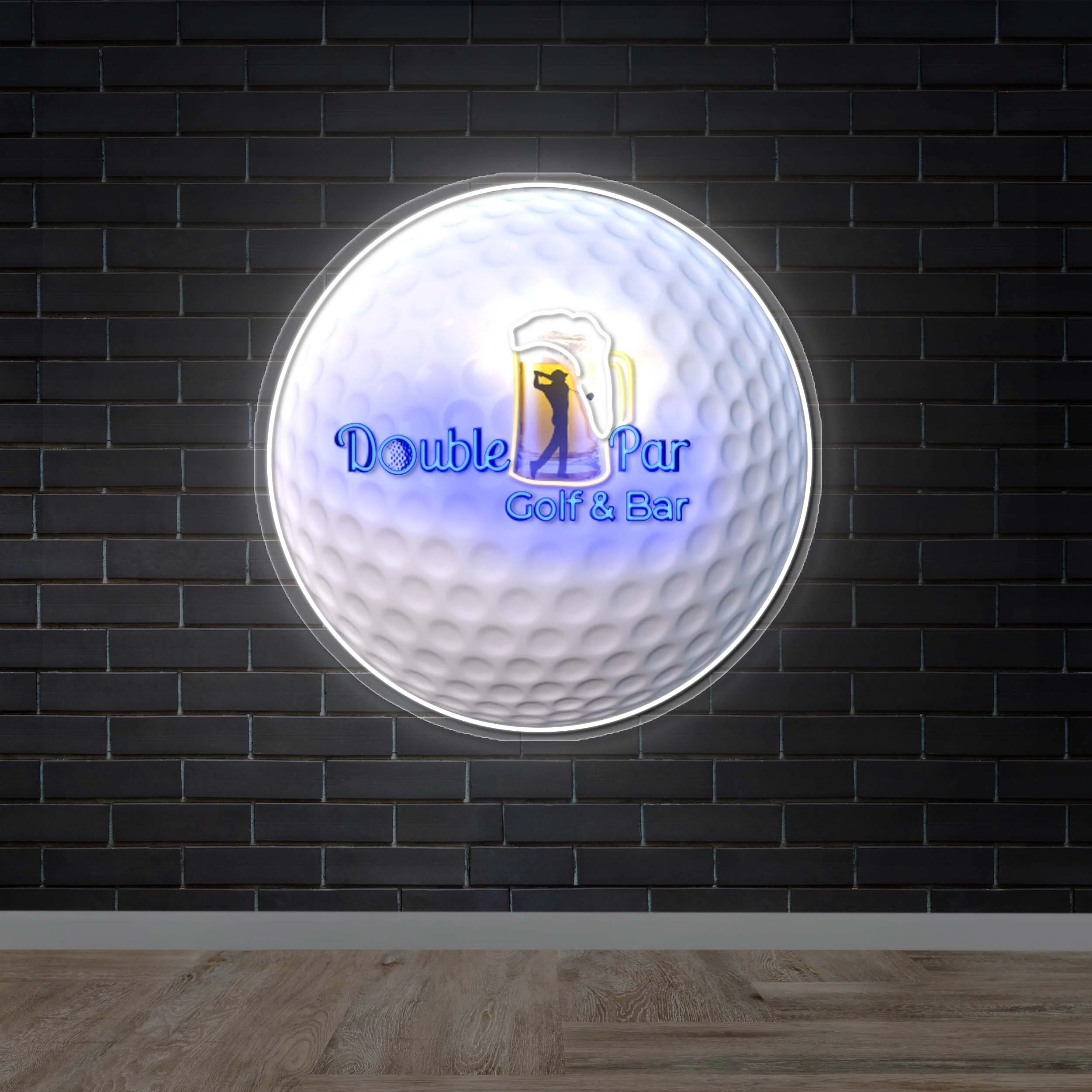 Double Par Golf & Bar | 2nd Version - Premium Neon Artwork