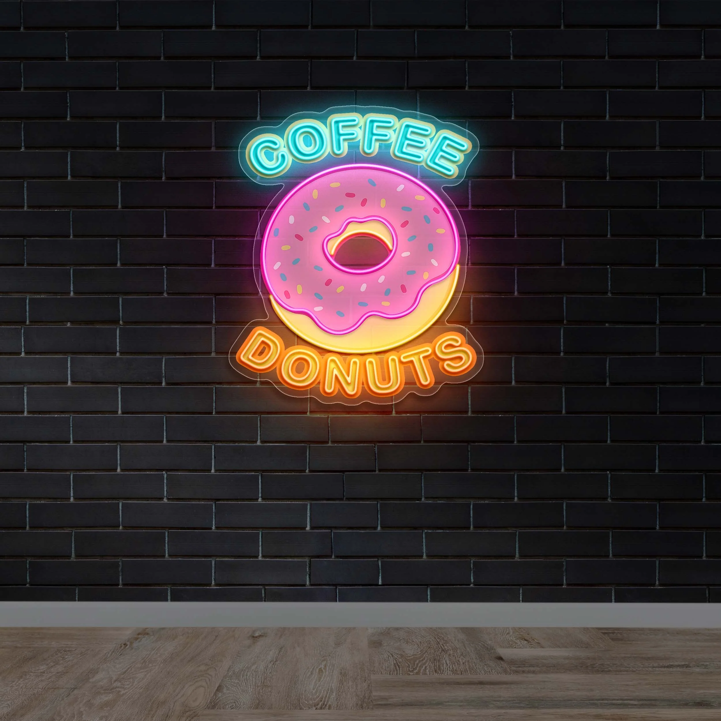 Dough in The Box | 2nd design - Premium Neon Artwork