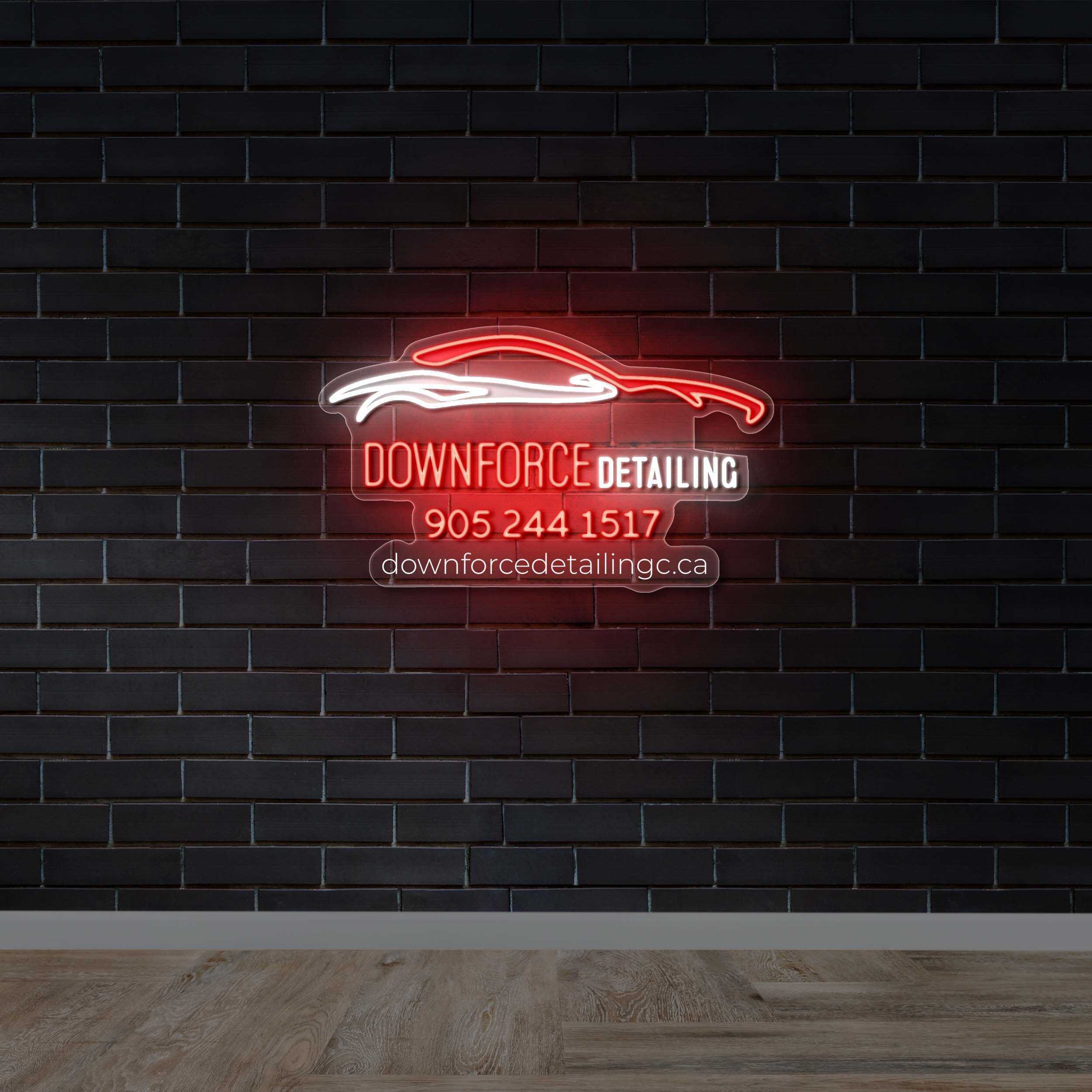 DOWNFORCE DETAILING - Premium Neon Artwork
