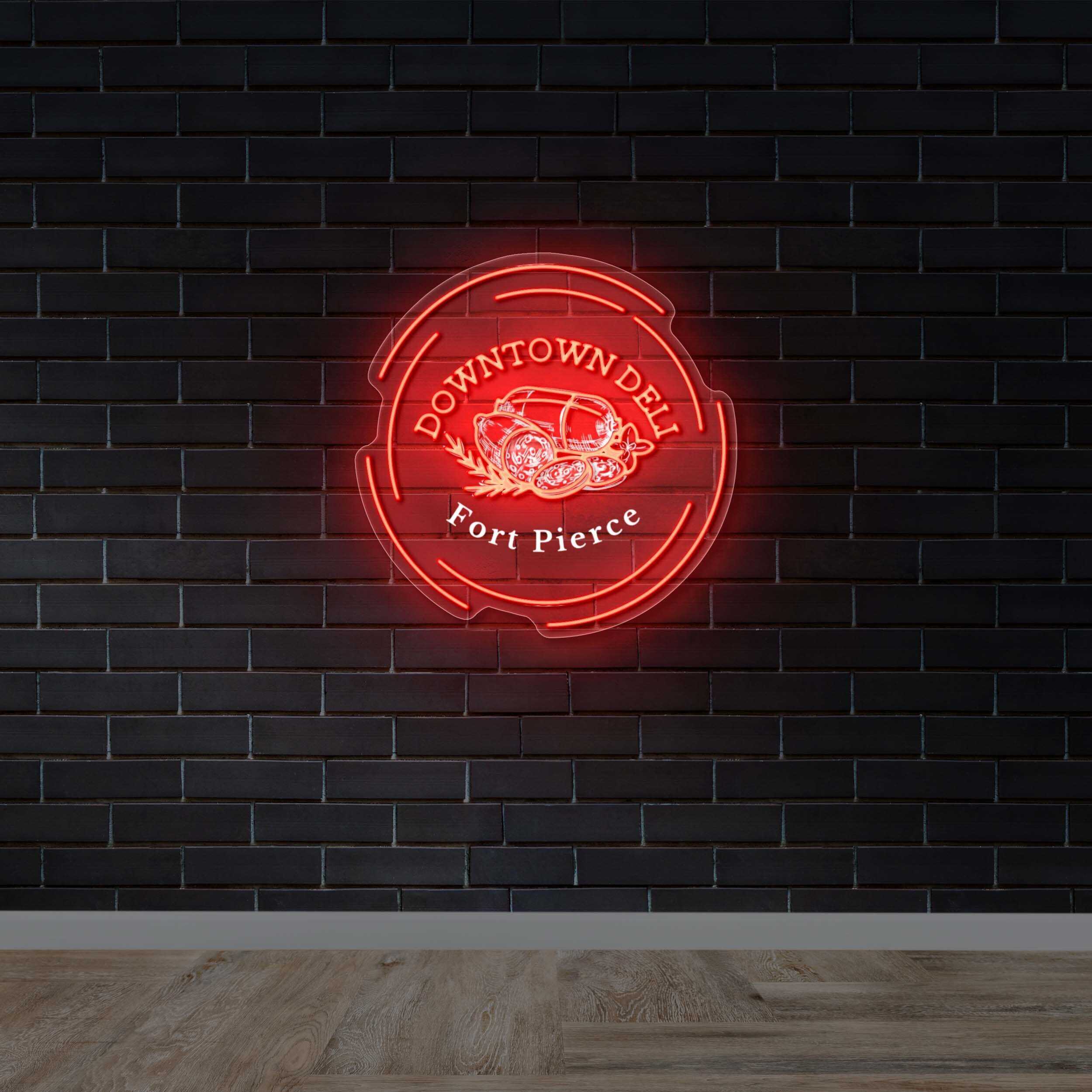Downtown Deli Fort Pierce - Premium Neon Artwork - Image 2