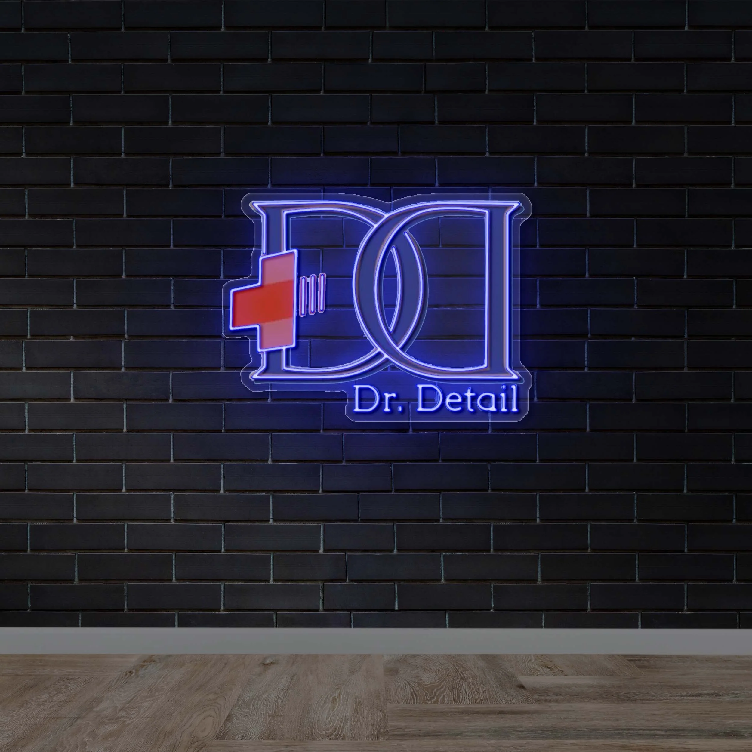 Dr. Detail - Premium Neon Artwork