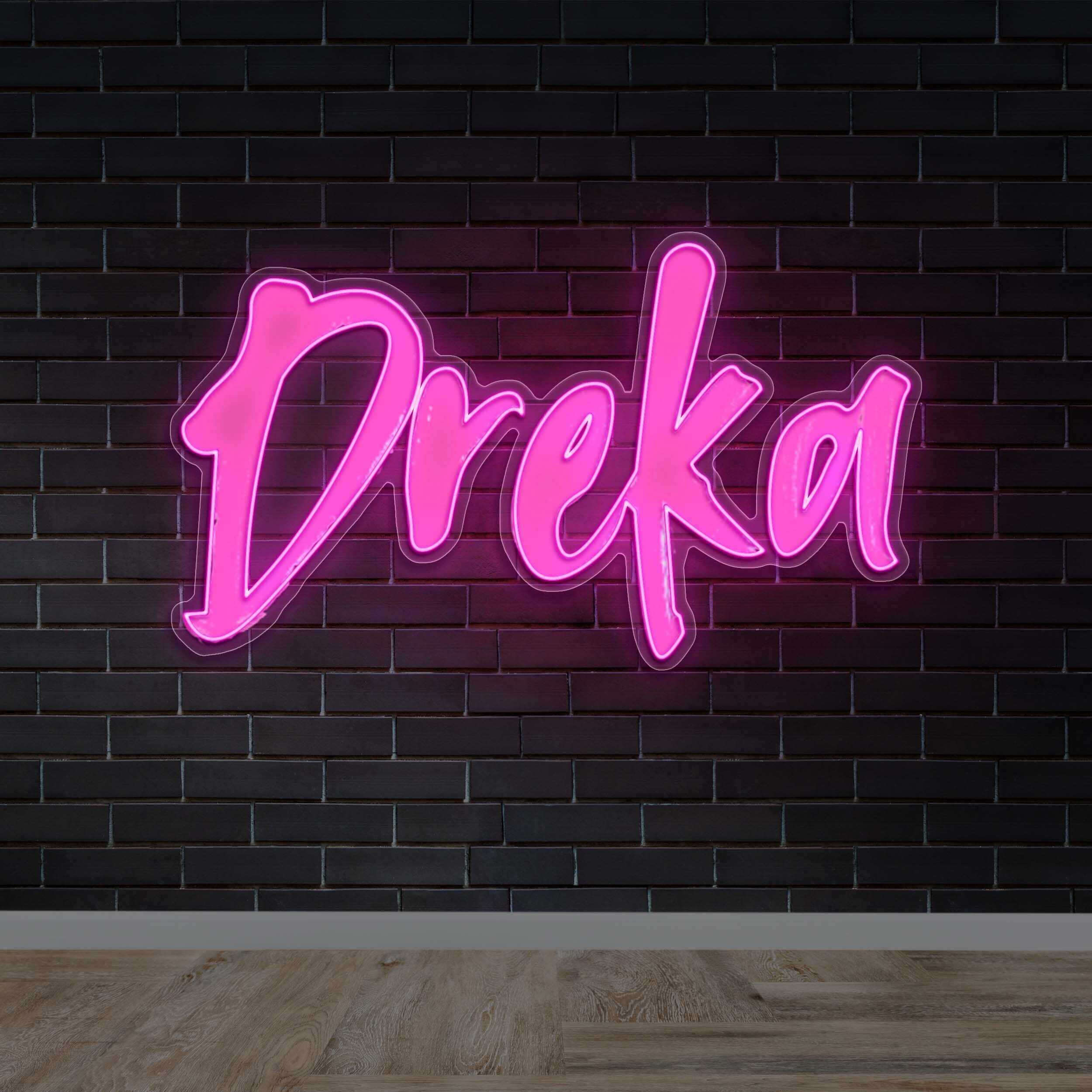 DREKA - Premium Neon Artwork