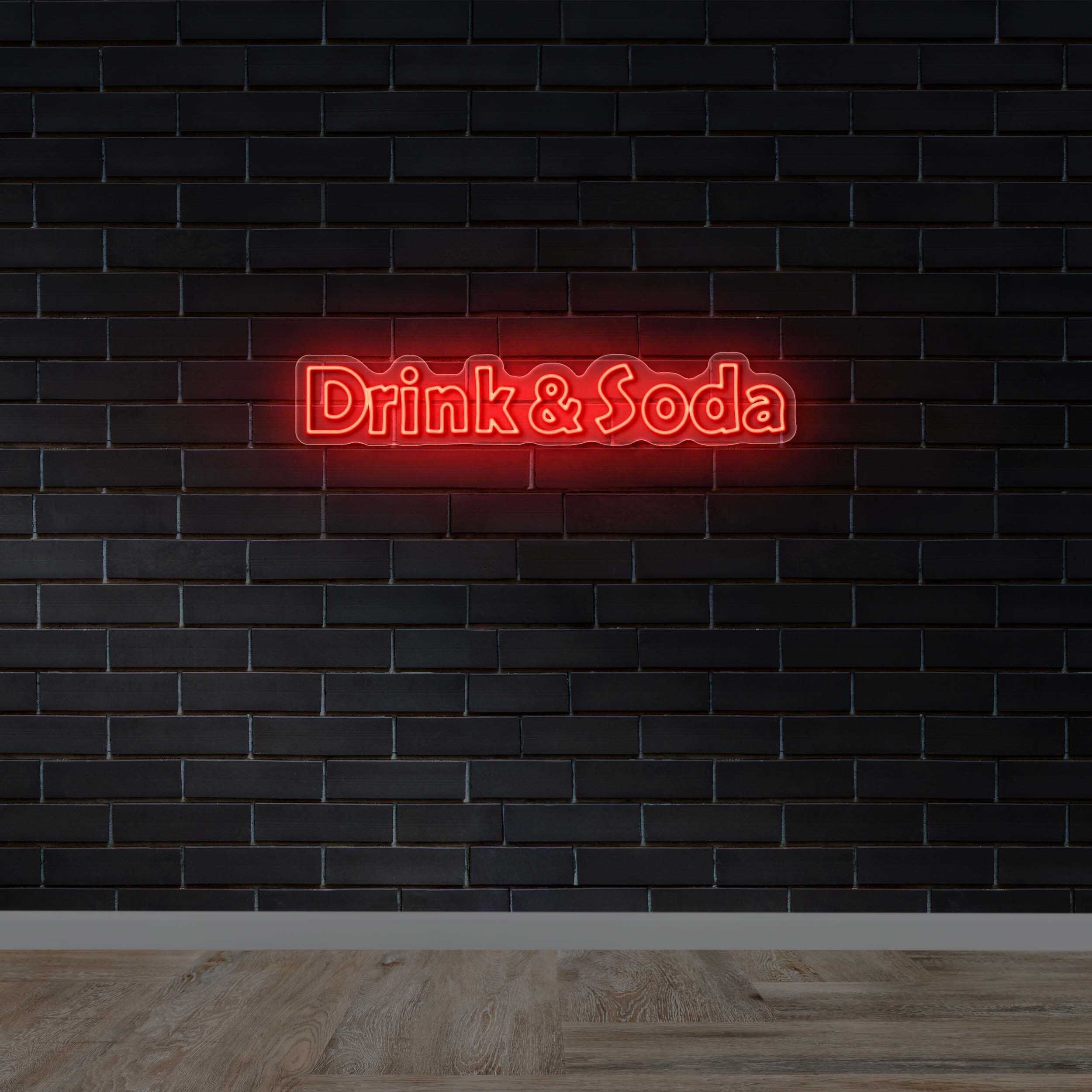 Drink & Soda - Premium Neon Artwork