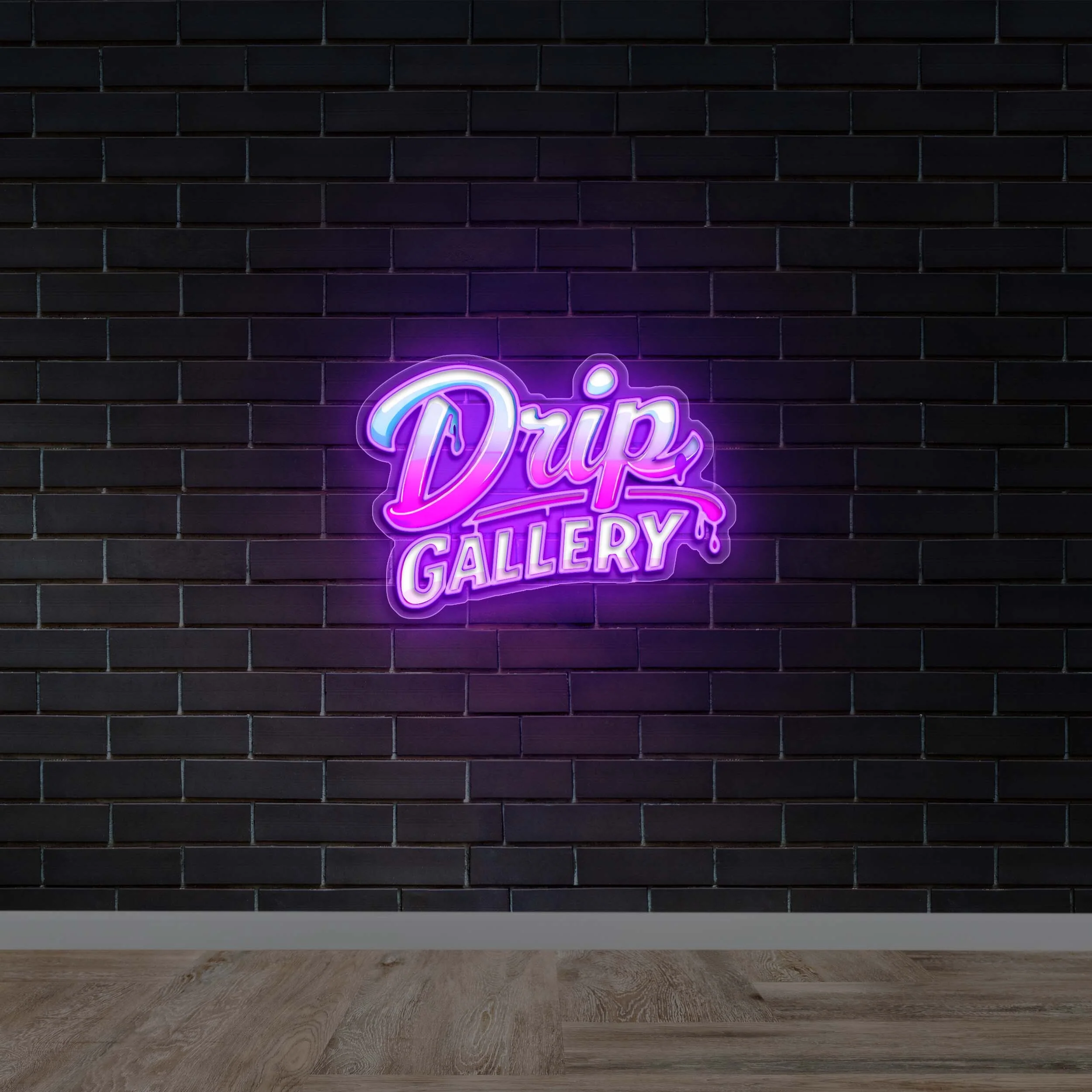 DRIP GALLERY | 2nd Version - Premium Neon Artwork