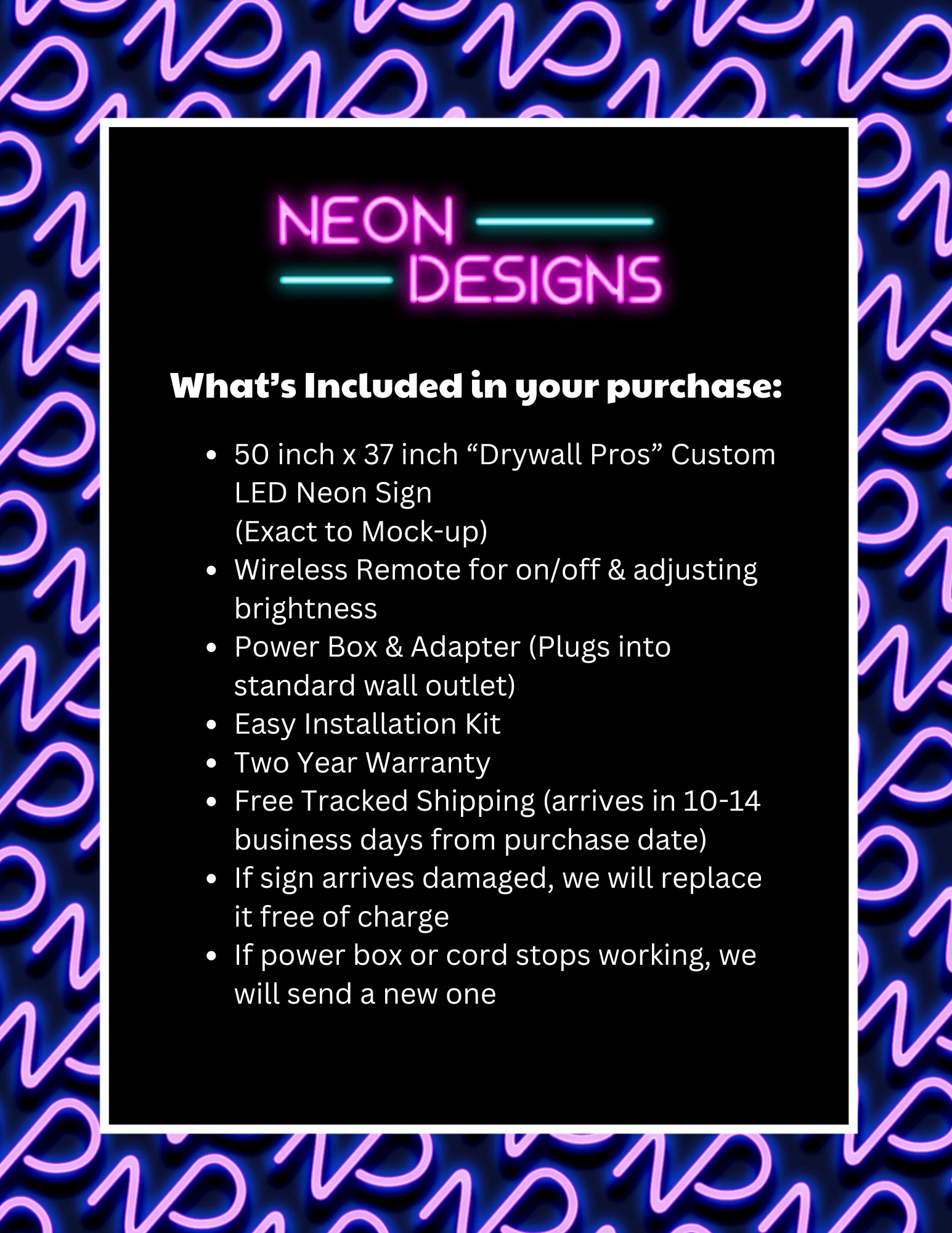 Drywall Pros - Premium Neon Artwork - Image 2