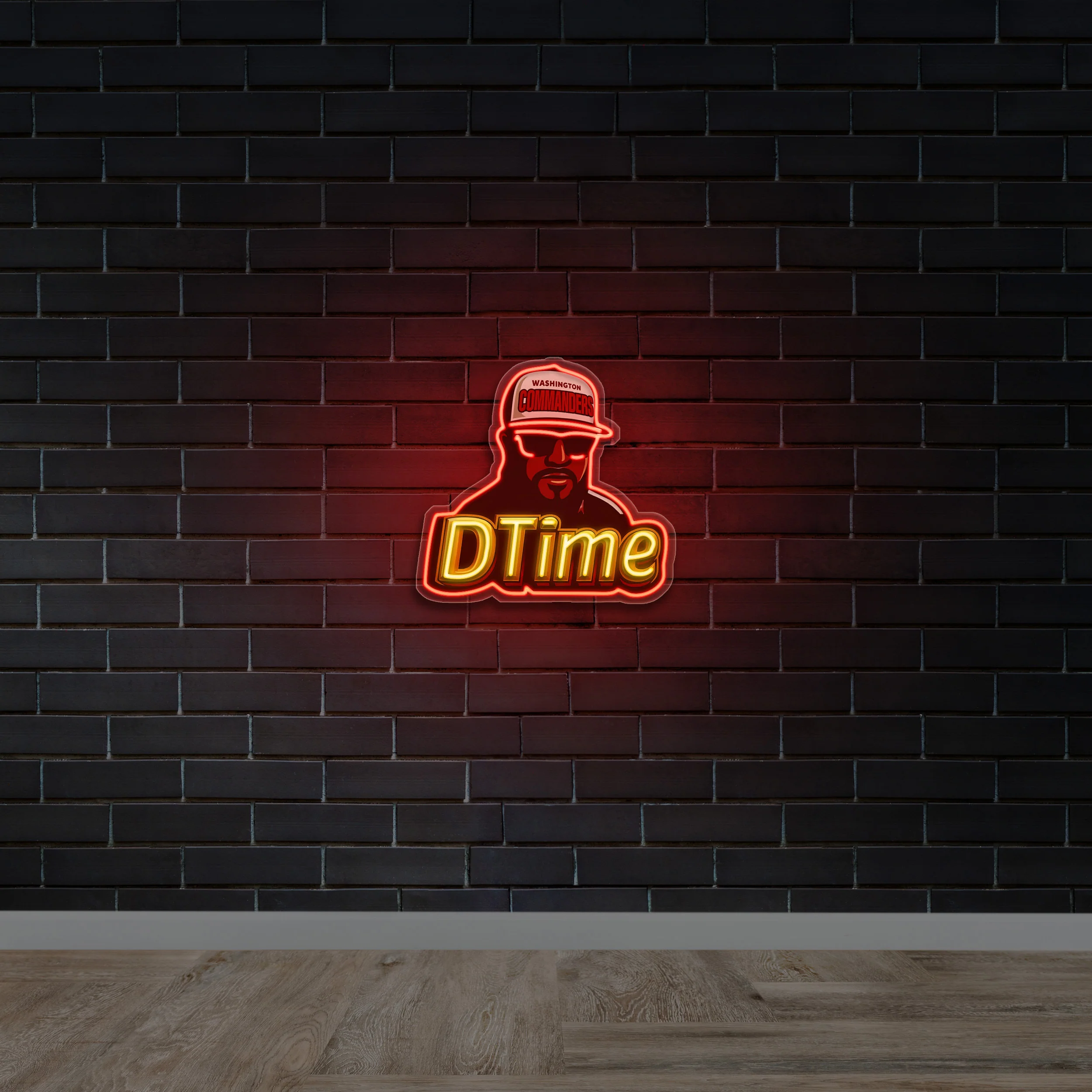 Dtime - Premium Neon Artwork