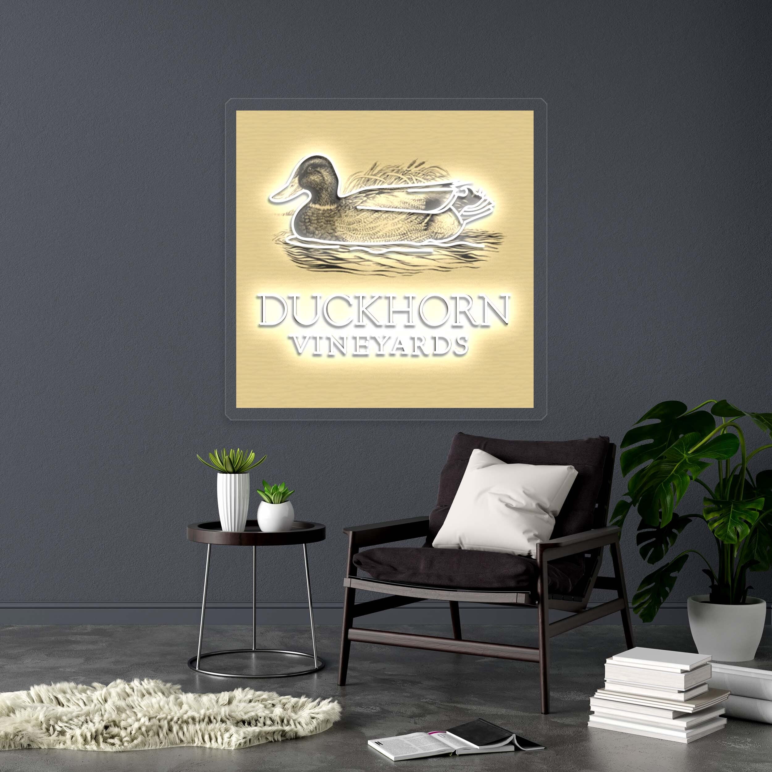 DUCKHORN - Premium Neon Artwork
