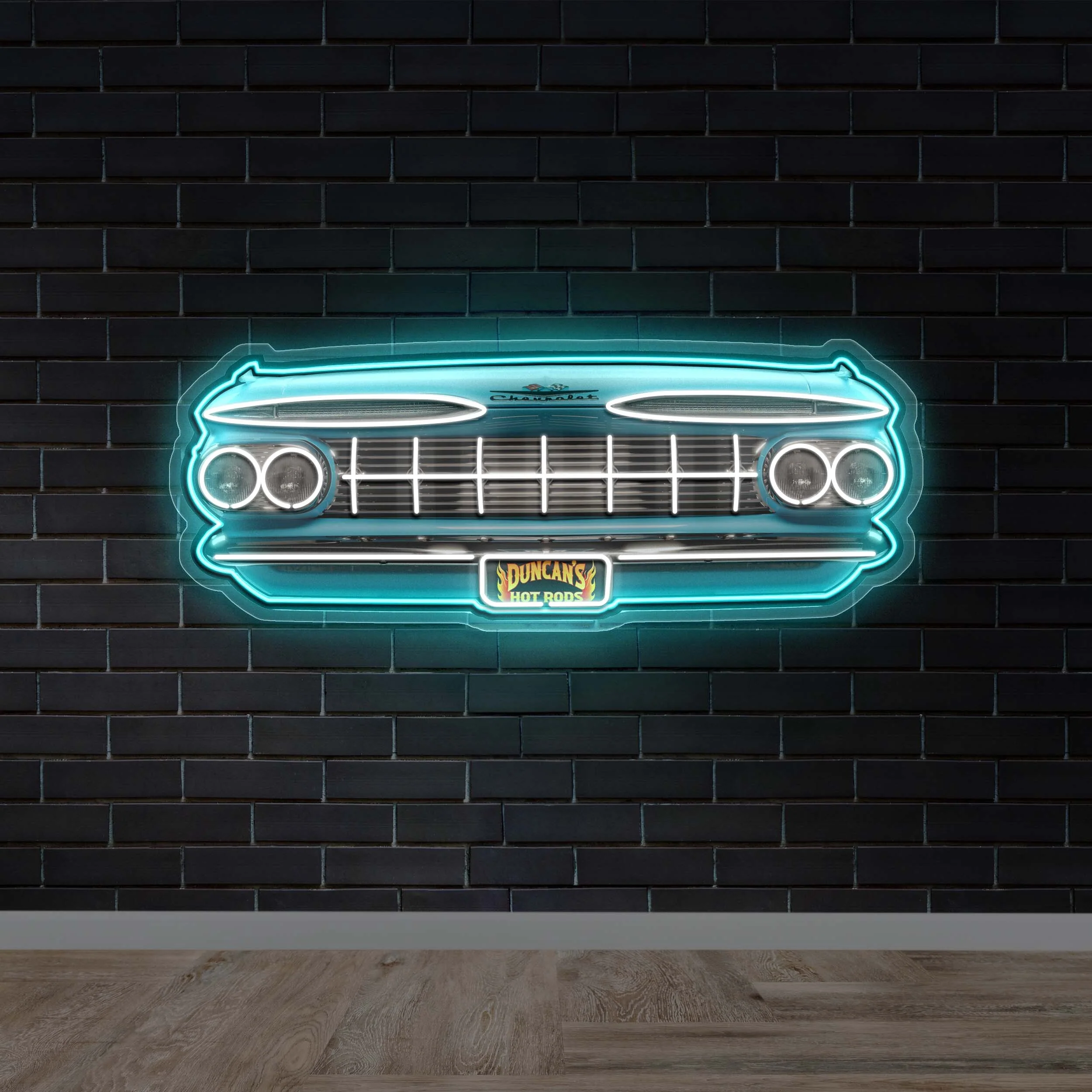 Duncan's Hot Rods | 2nd Version - Premium Neon Artwork