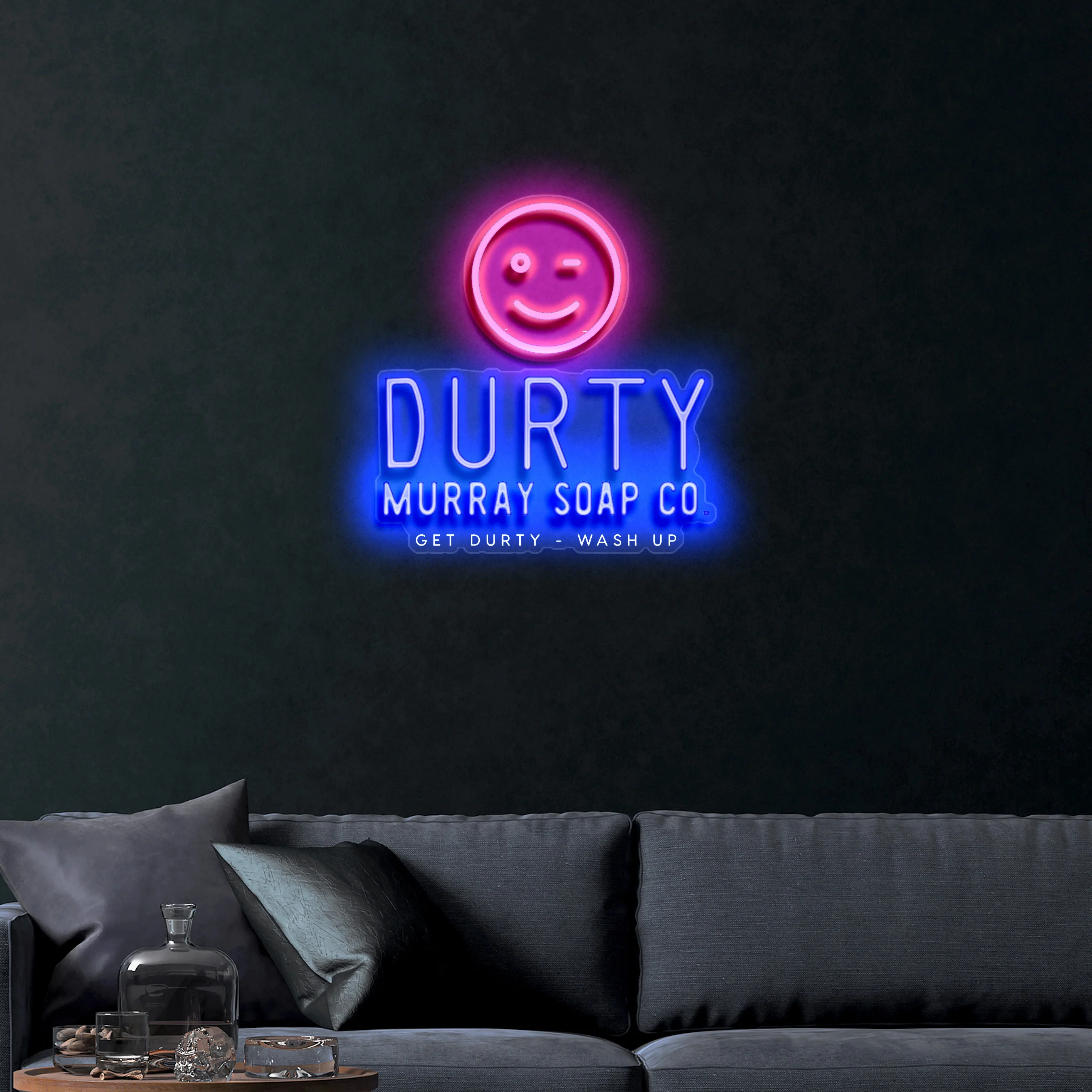 Durty Murray Soap Co. – Premium Neon Artwork - Image 3