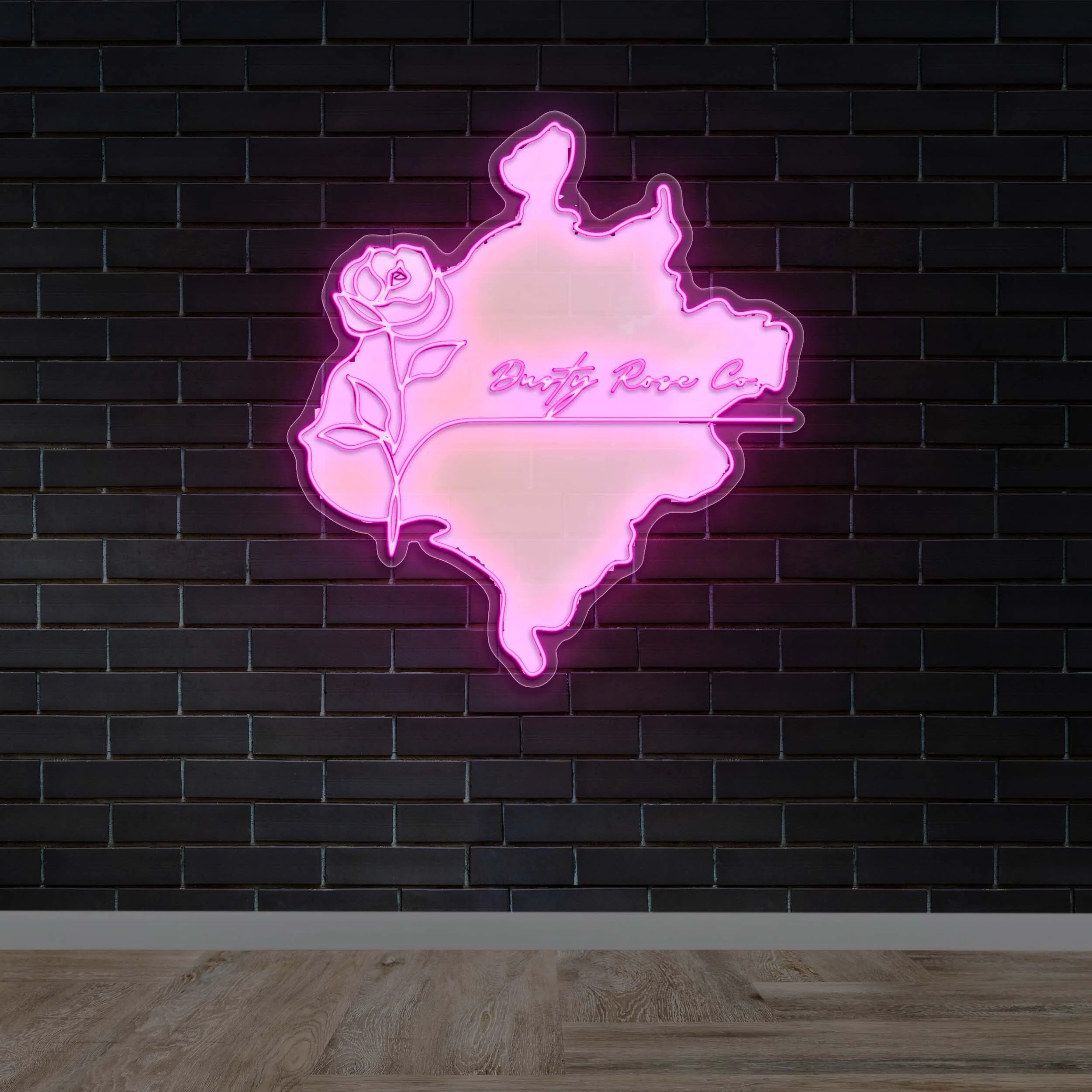 Dusty Rose Co. – Premium Neon Artwork