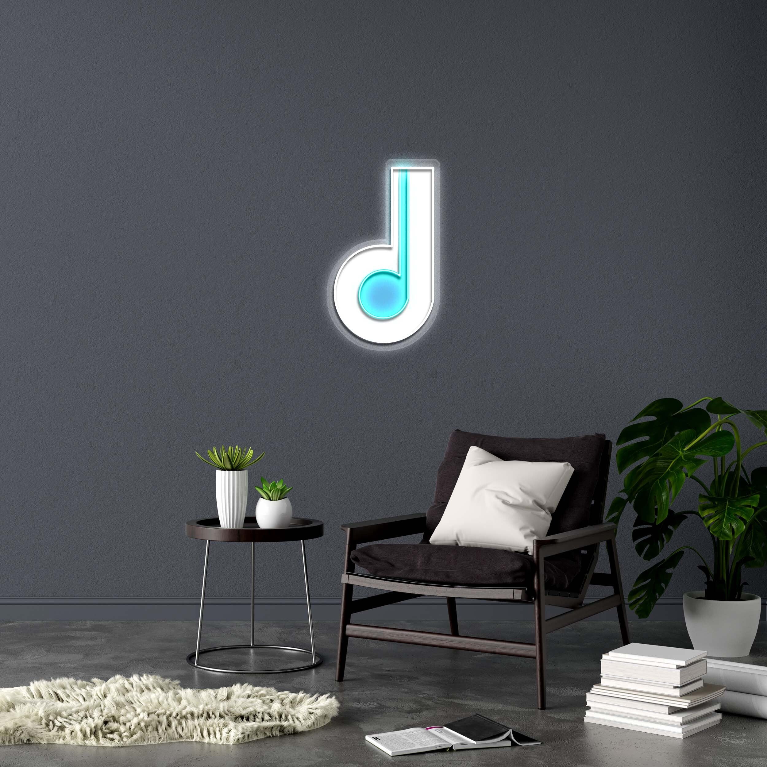 Dynamic Music - Premium Neon Artwork