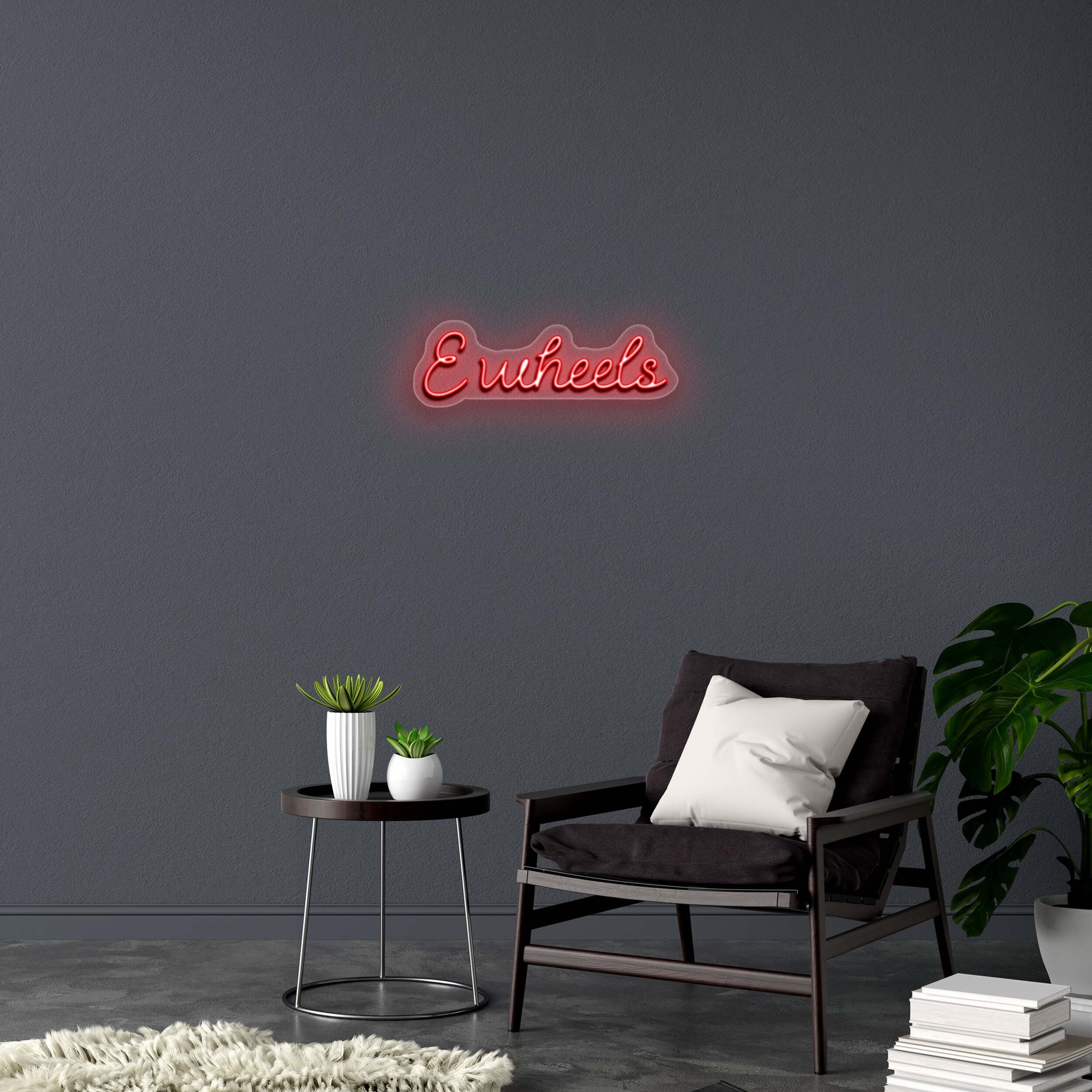 E wheels - Premium Neon Artwork