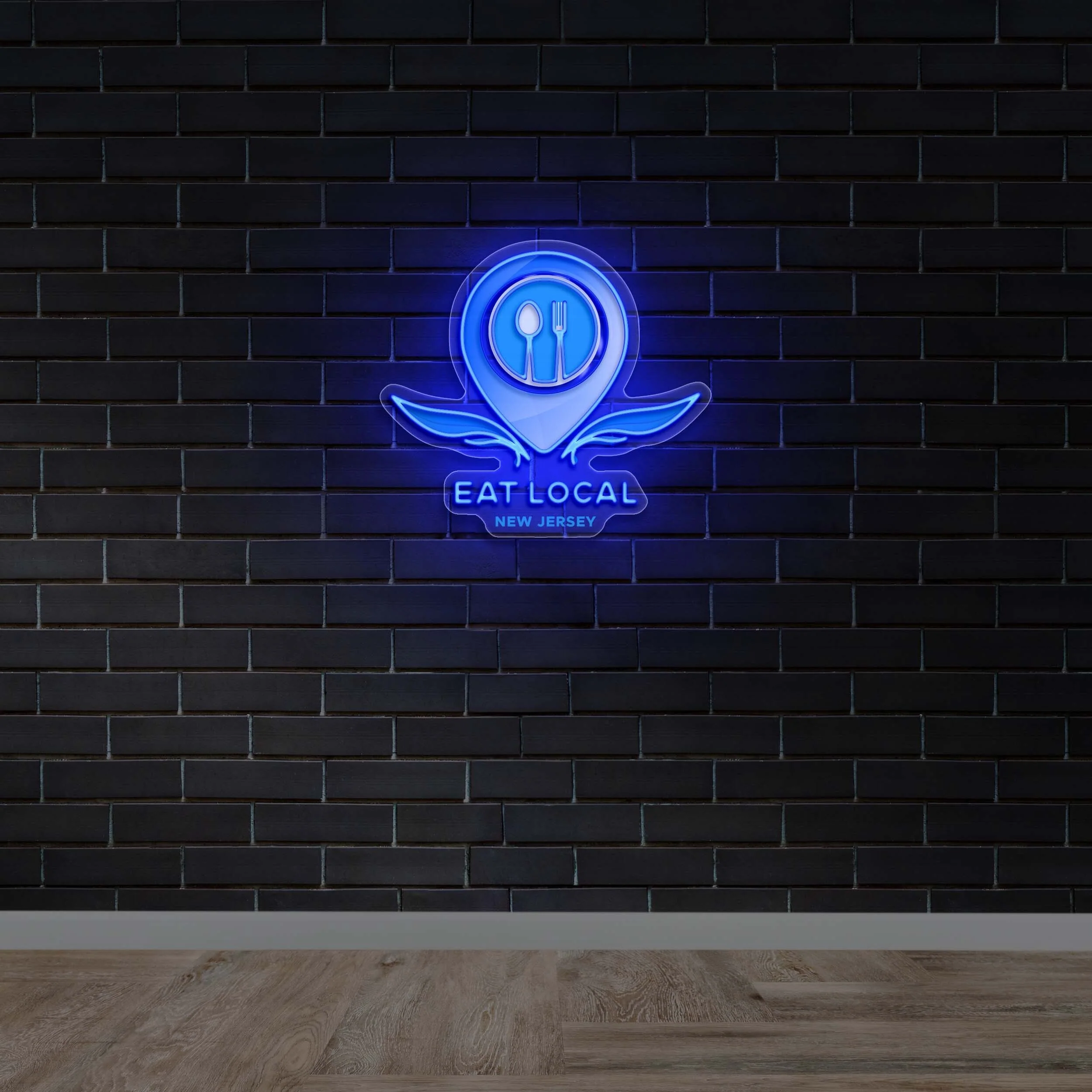 Eat Local – Premium Neon Artwork