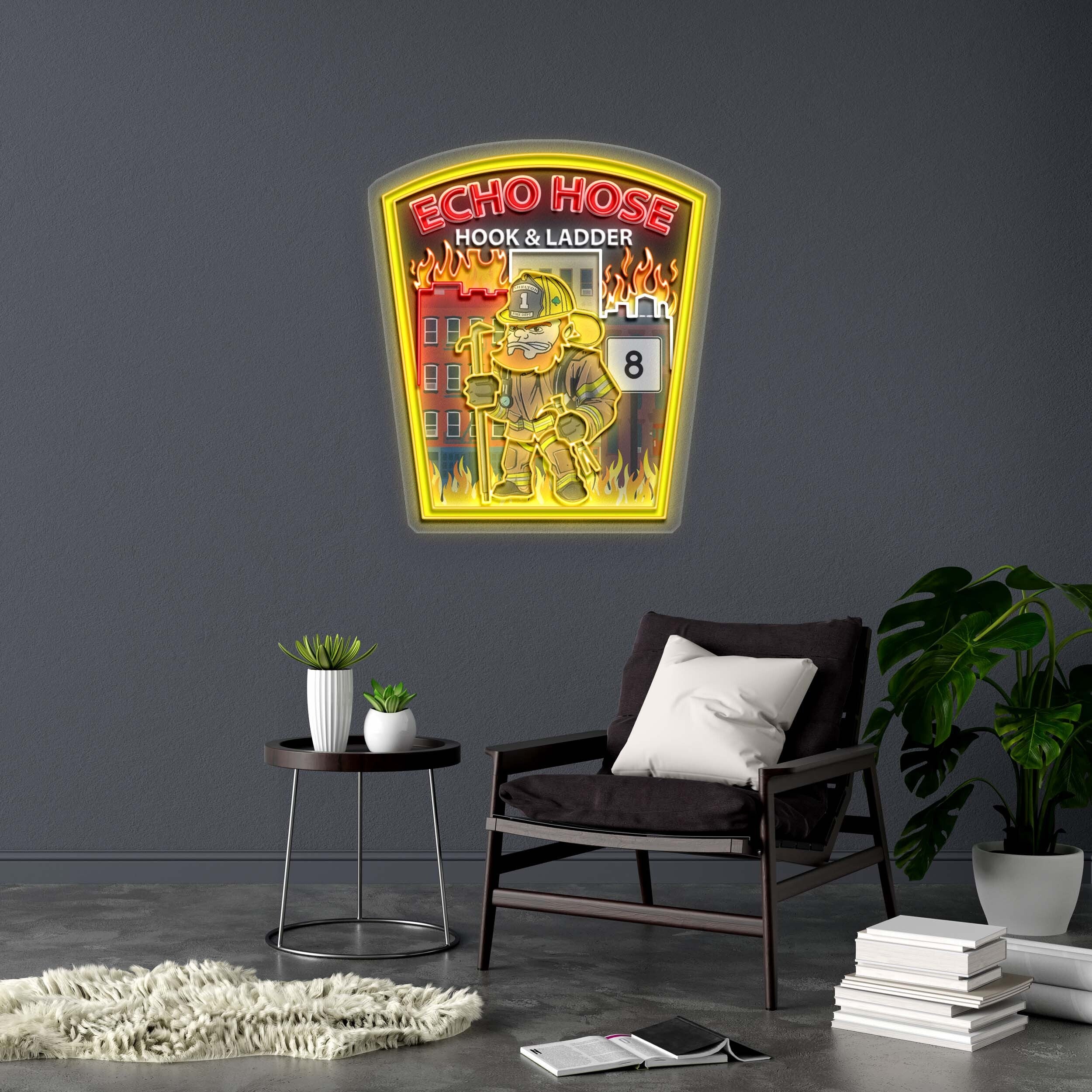 ECHO HOSE - Premium Neon Artwork