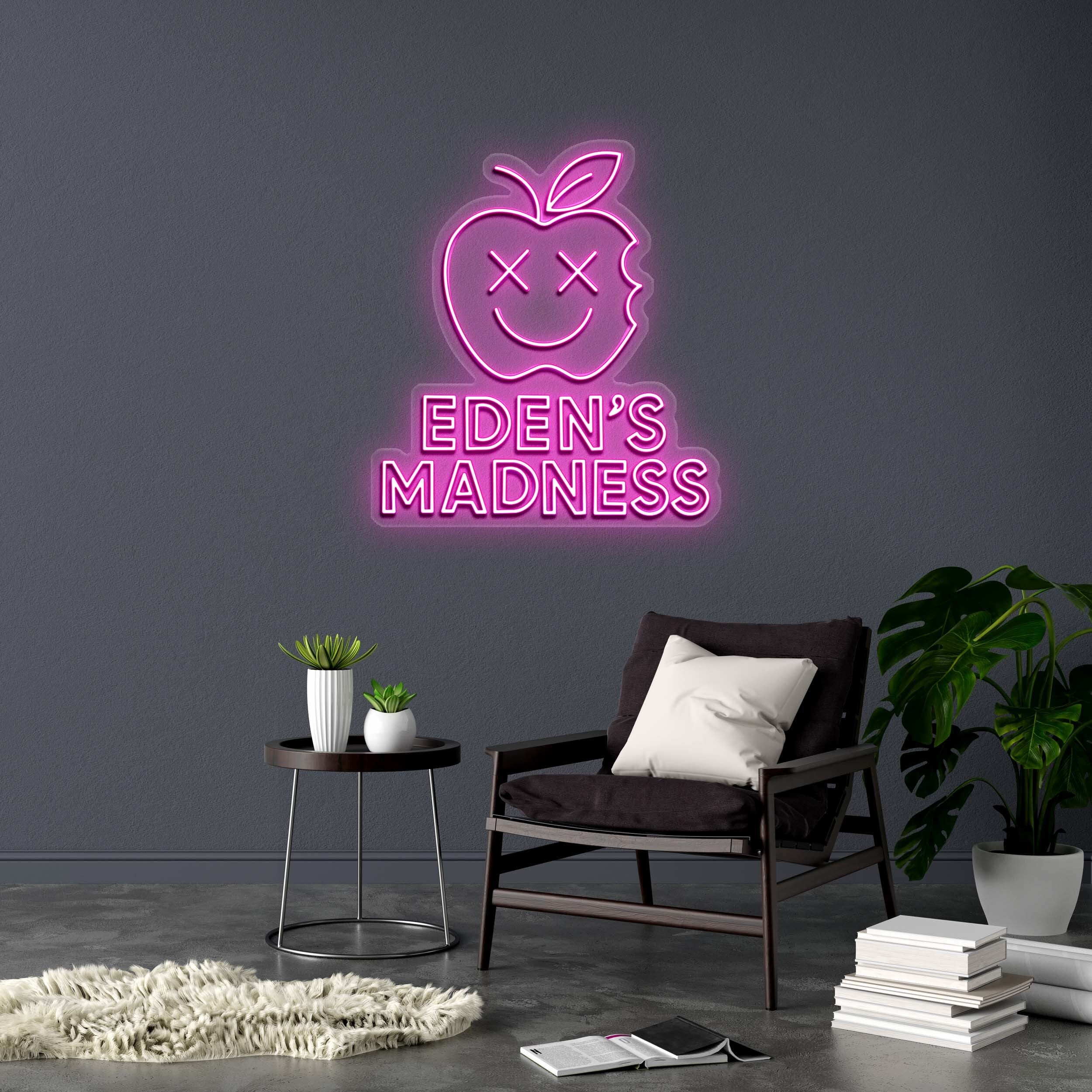 EDEN'S MADNESS - Premium Neon Artwork