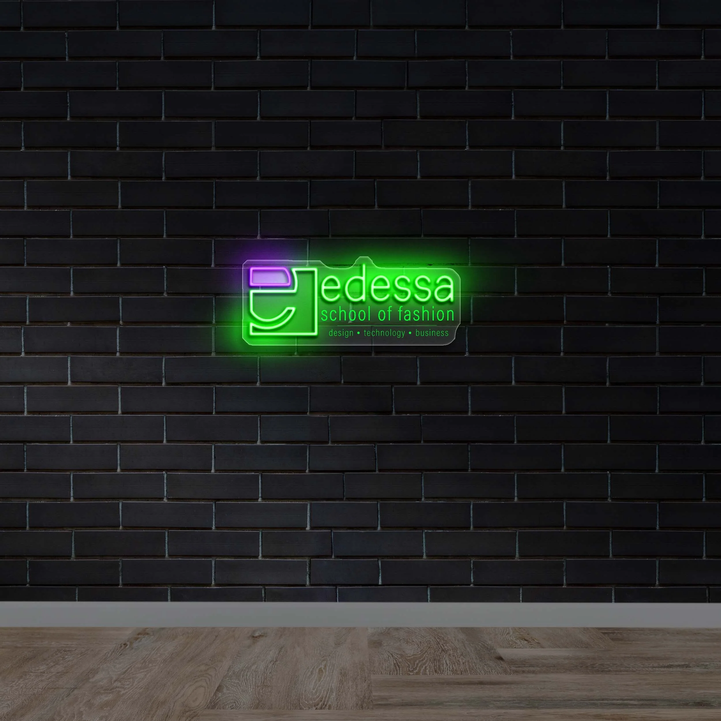 edessa school of fashion - Premium Neon Artwork