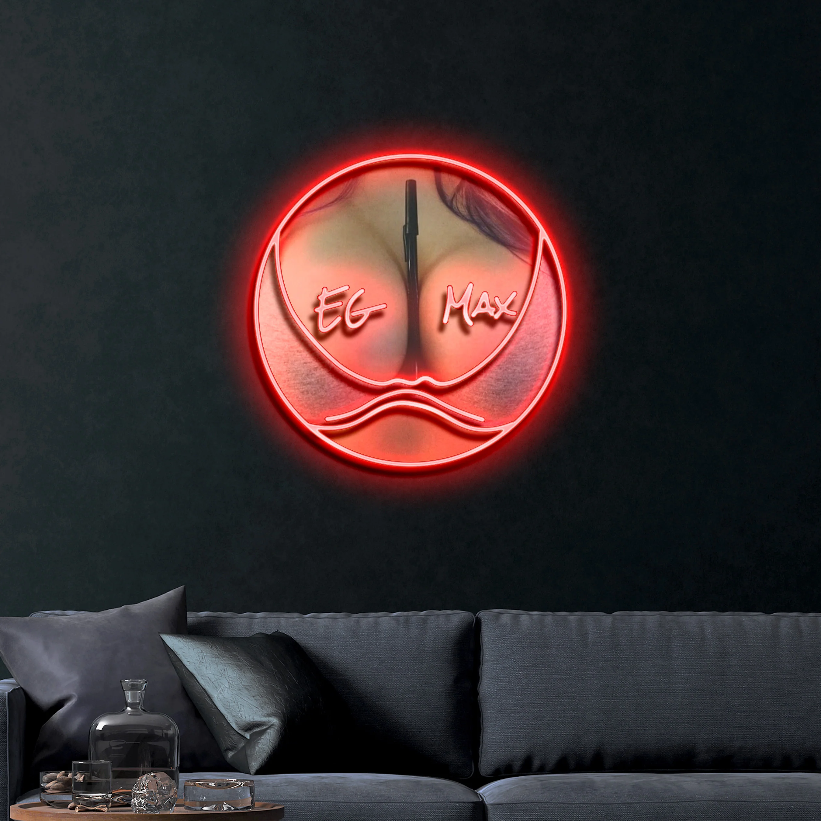EG MAX – Premium Neon Artwork