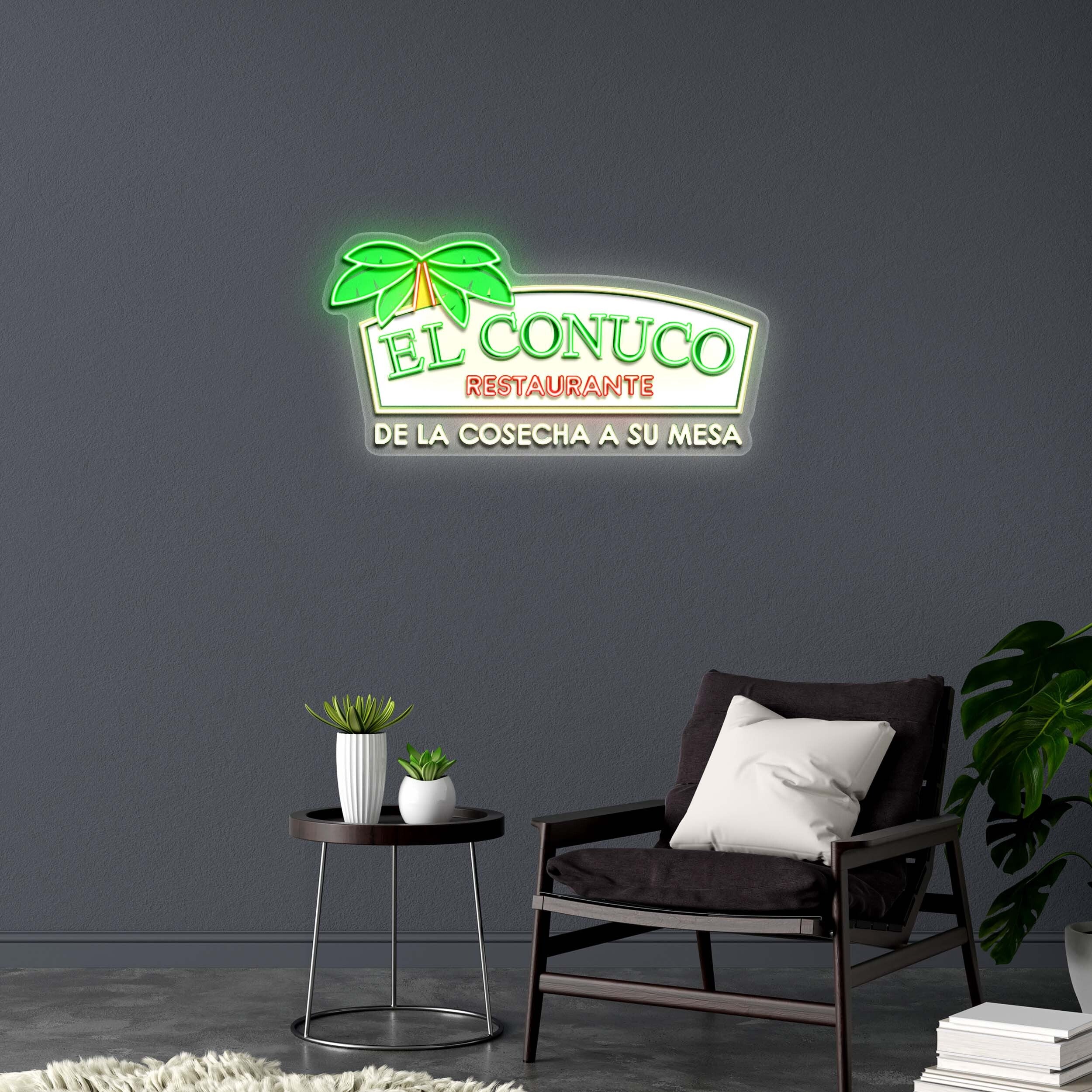 EL CONUCO RESTAURANTE - Premium Neon Artwork