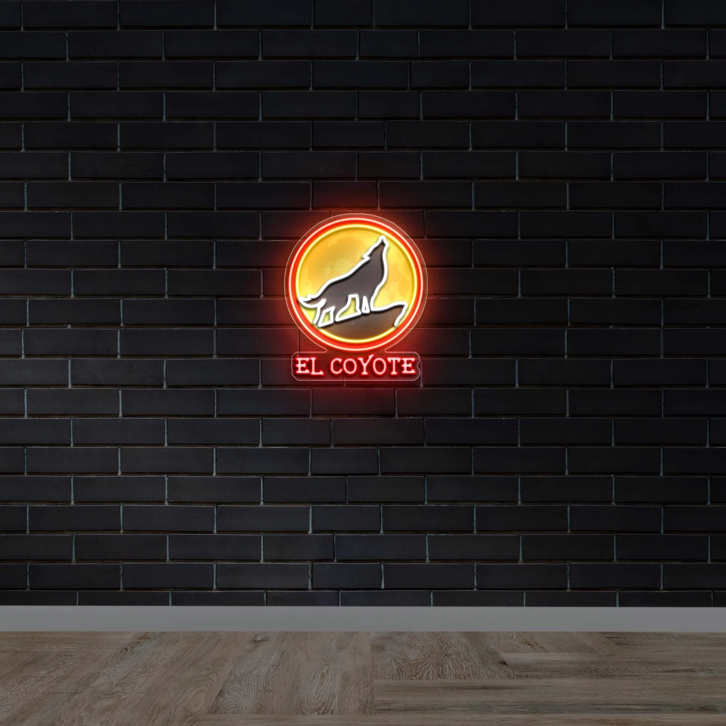 EL COYOTE ll - Premium Neon Artwork