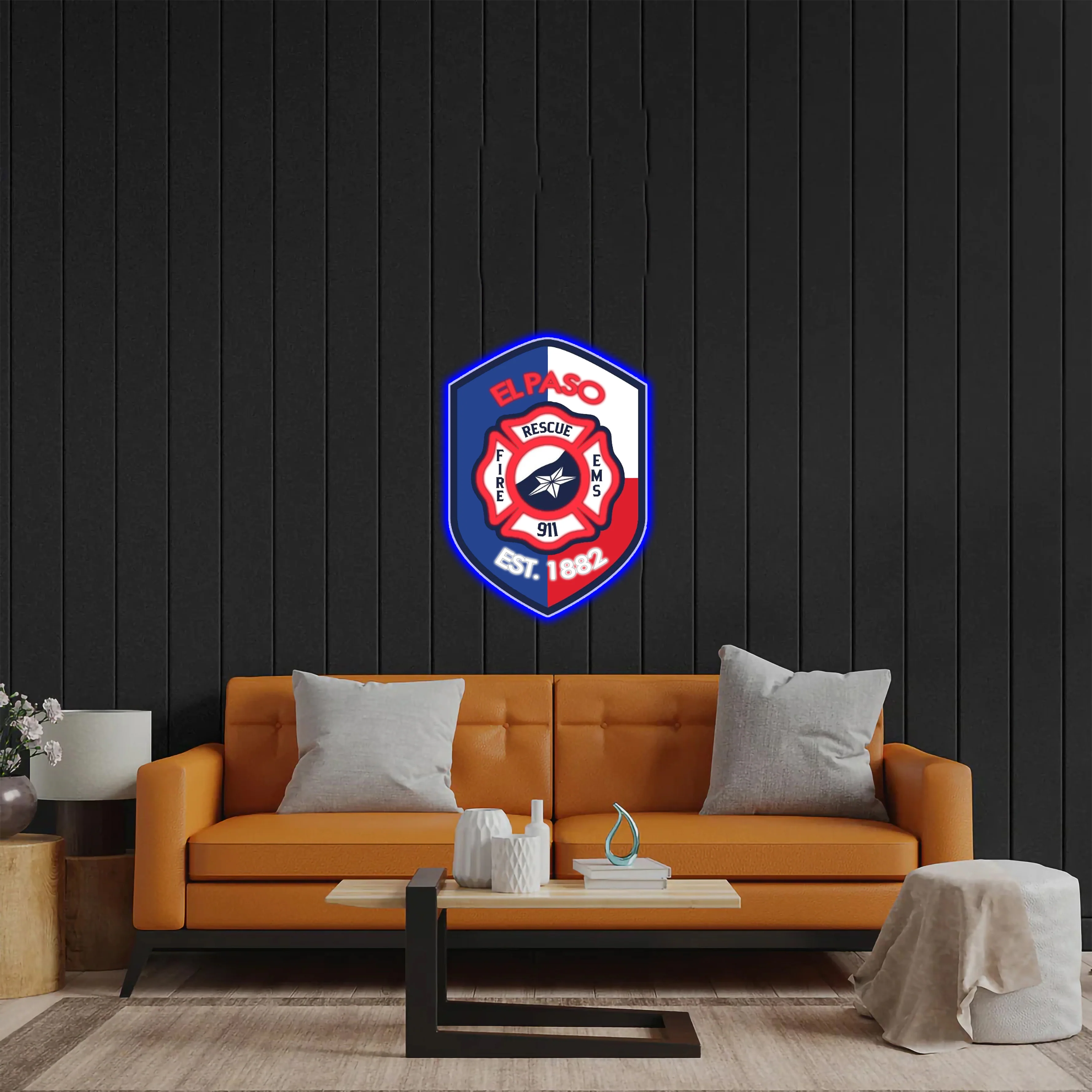 El Paso - Premium Neon Artwork