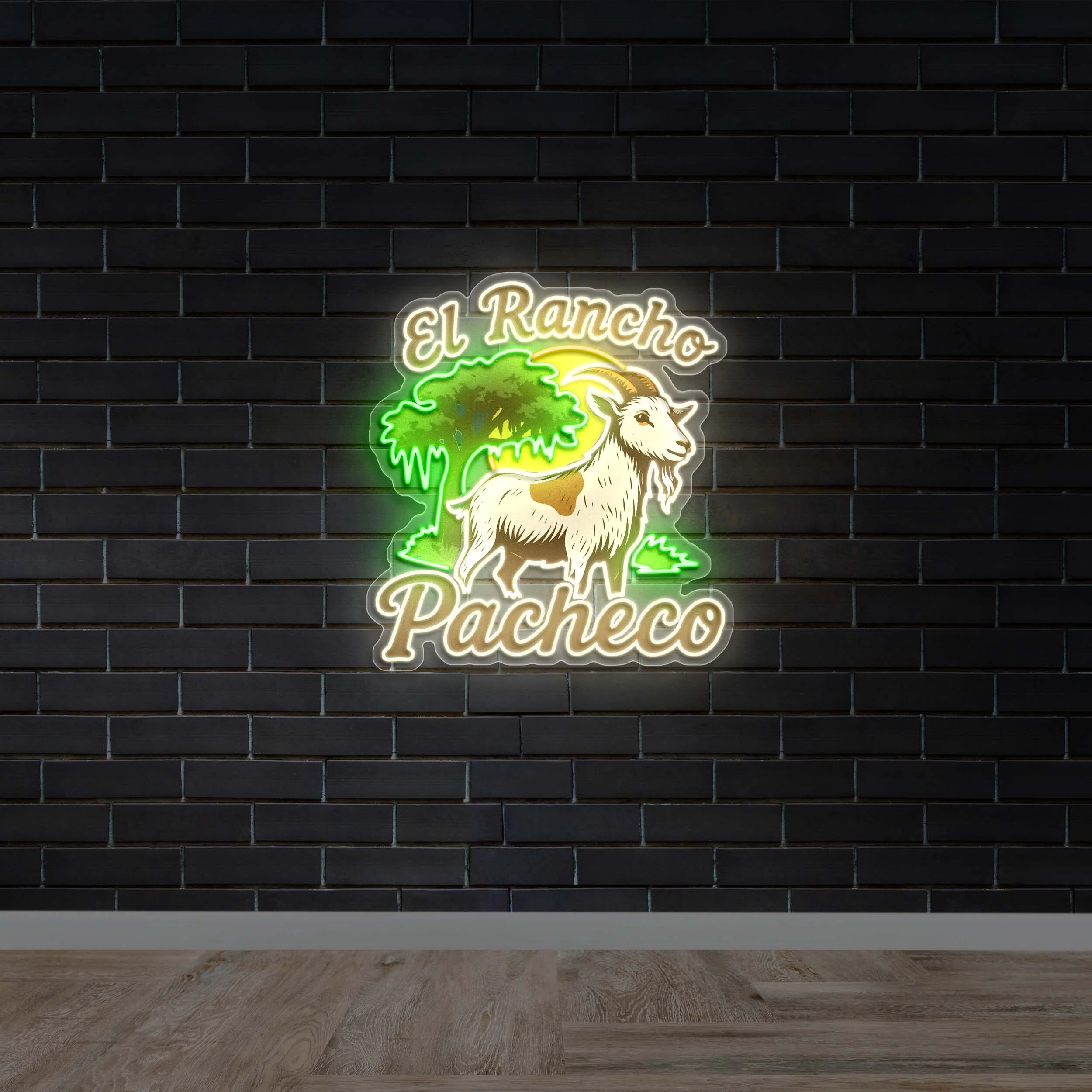El Rancho Pacheco - Premium Neon Artwork