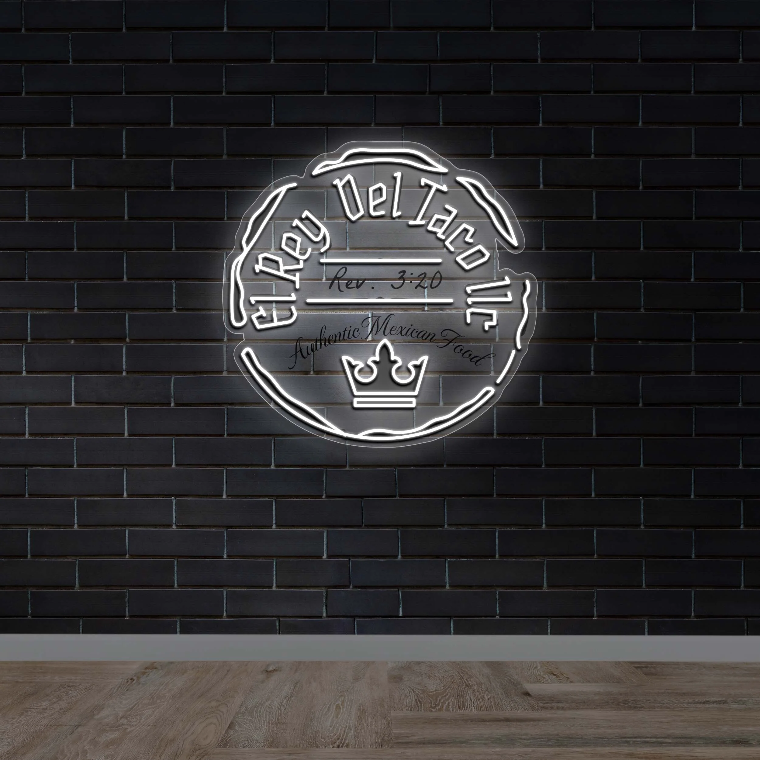 El Rey Del Taco - Premium Neon Artwork