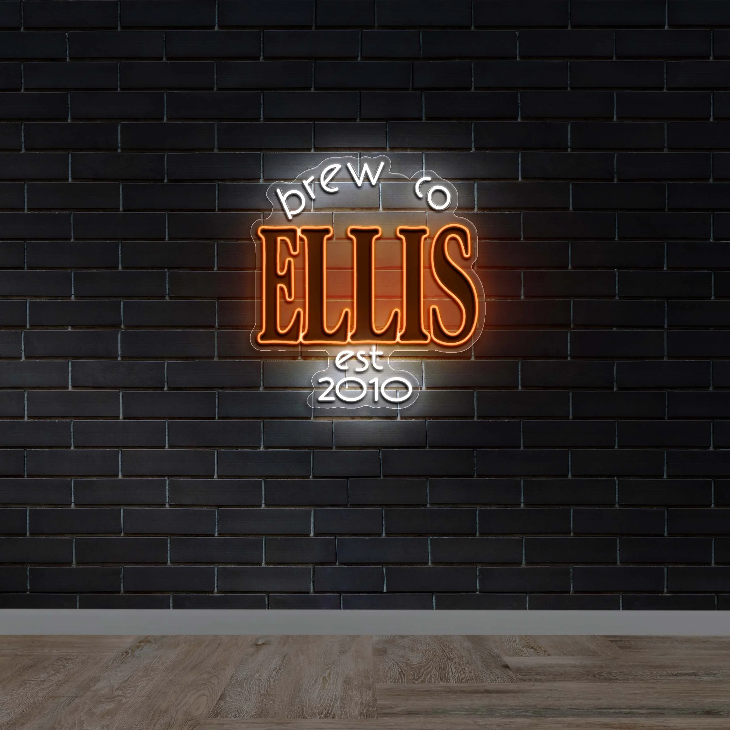 Ellis Brew Co - Premium Neon Artwork