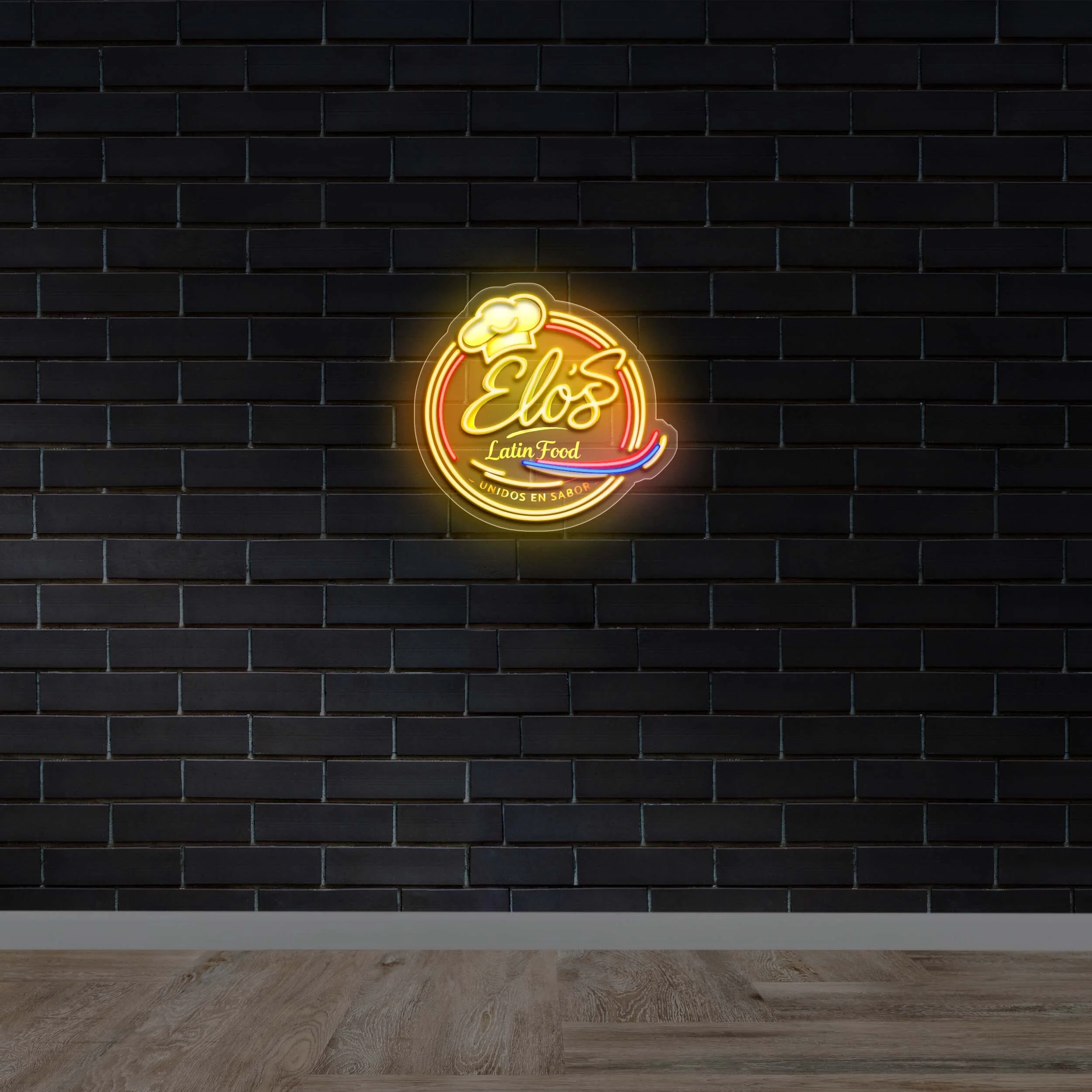 Elo's Latin Food - Premium Neon Artwork