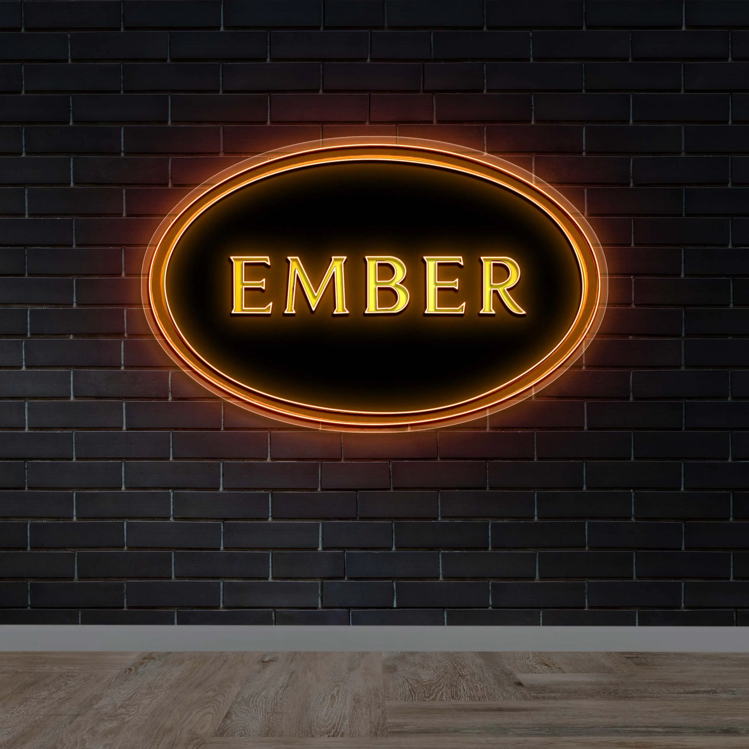 EMBER | 3rd Version - Premium Neon Artwork