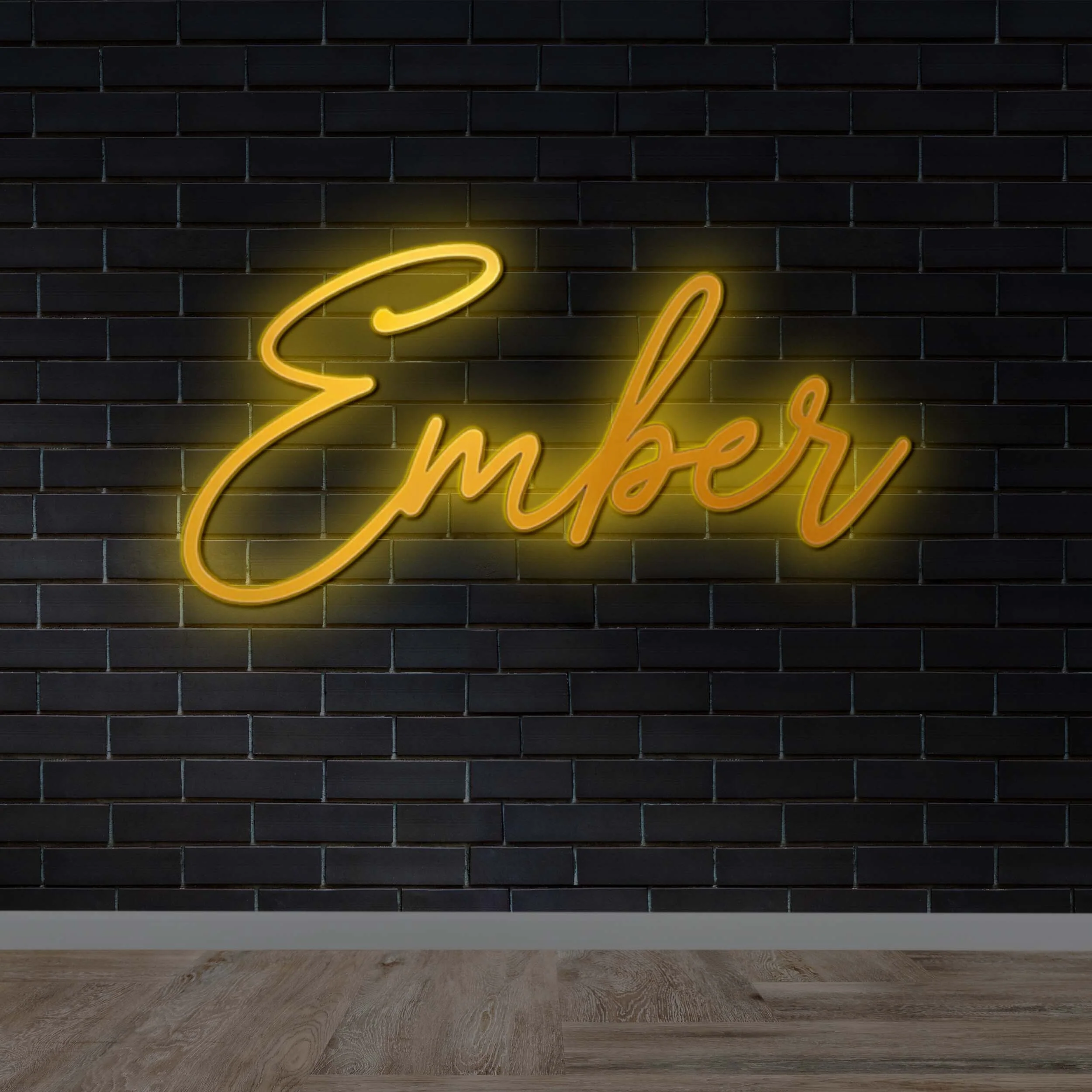 Ember | Backlit Version - Premium Neon Artwork