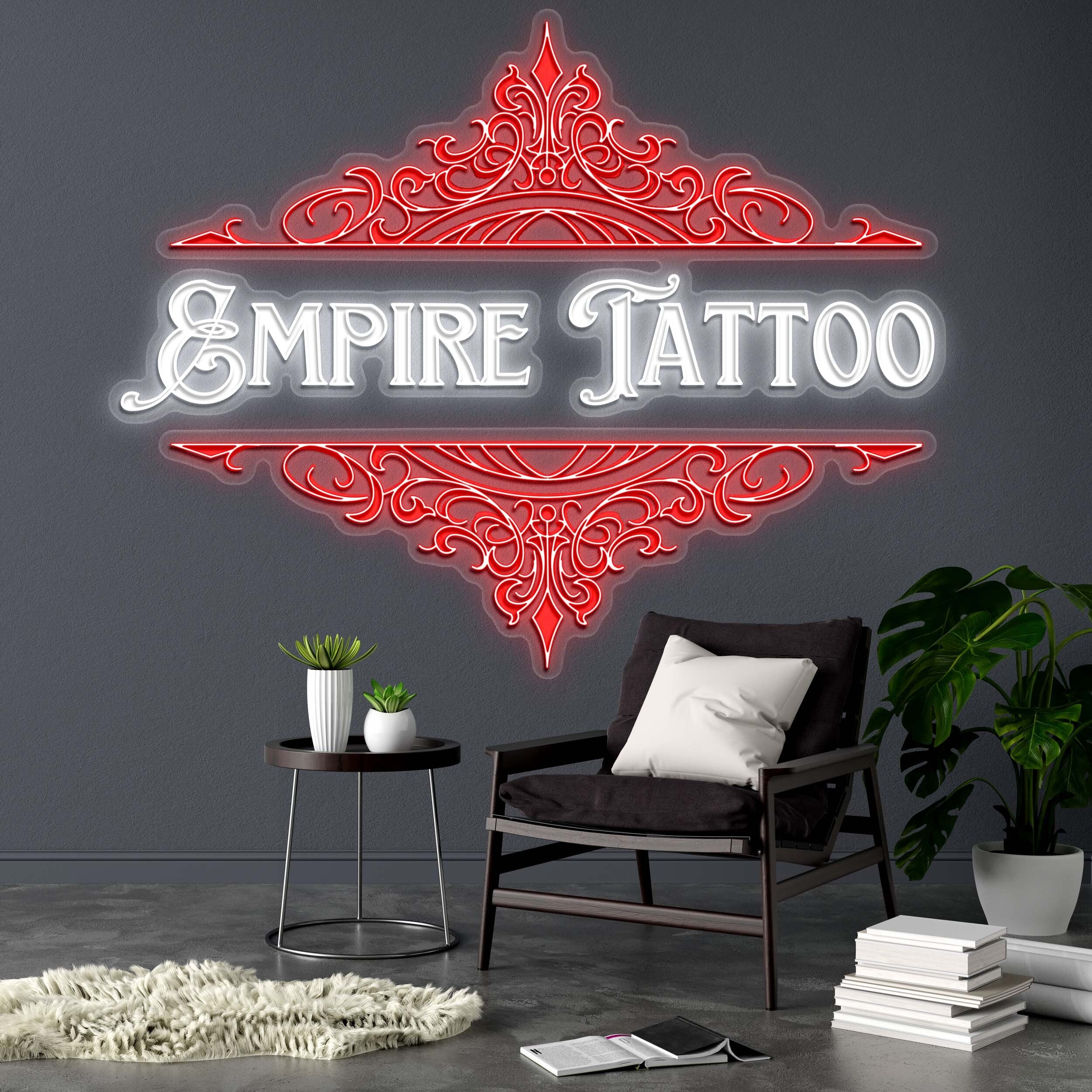 EMPIRE TATTOO - Premium Neon Artwork
