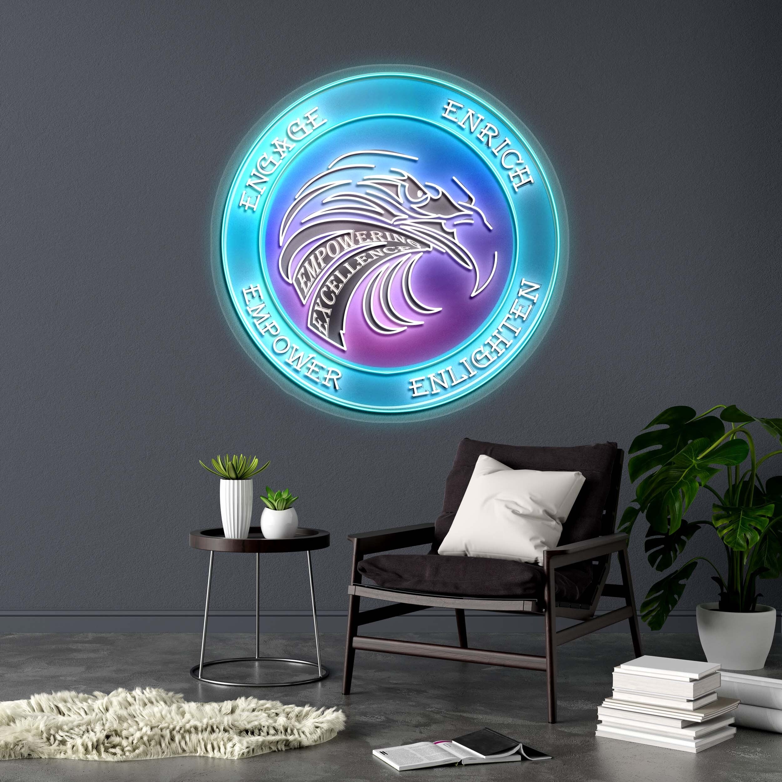 EMPOWERING EXCELLENCES - Premium Neon Artwork