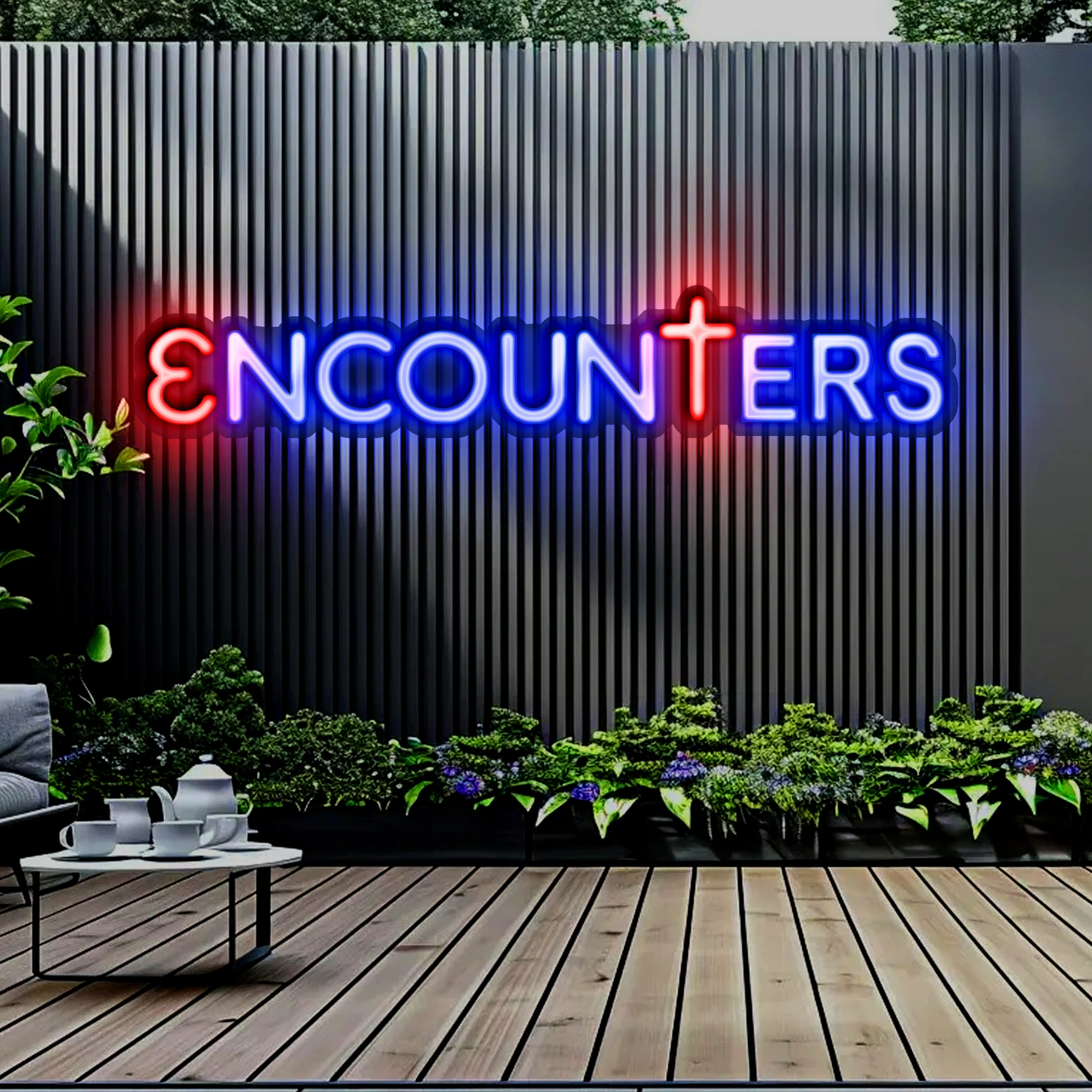 Encounters – Premium Neon Artwork