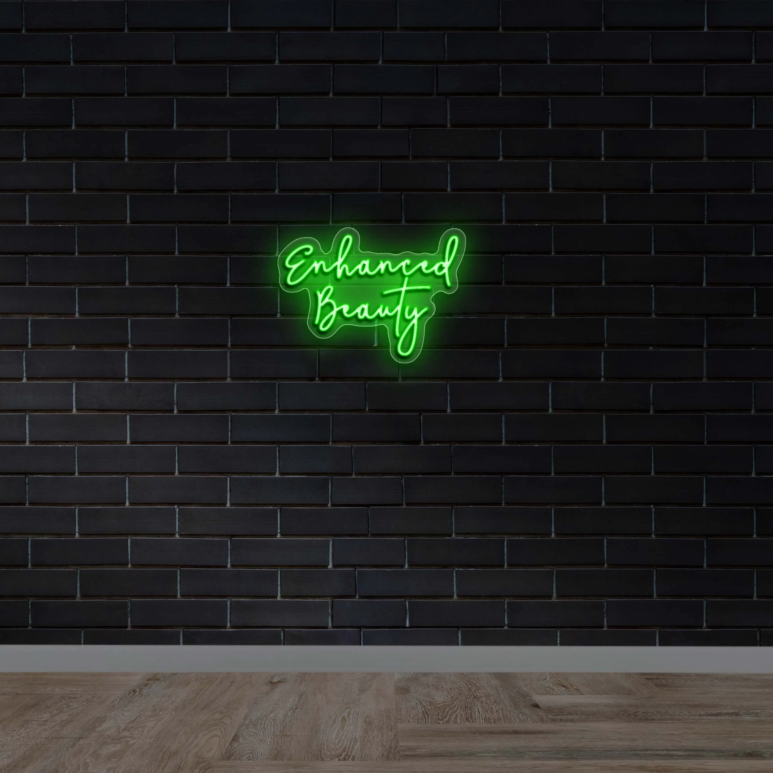 Enhanced Beauty - Premium Neon Artwork
