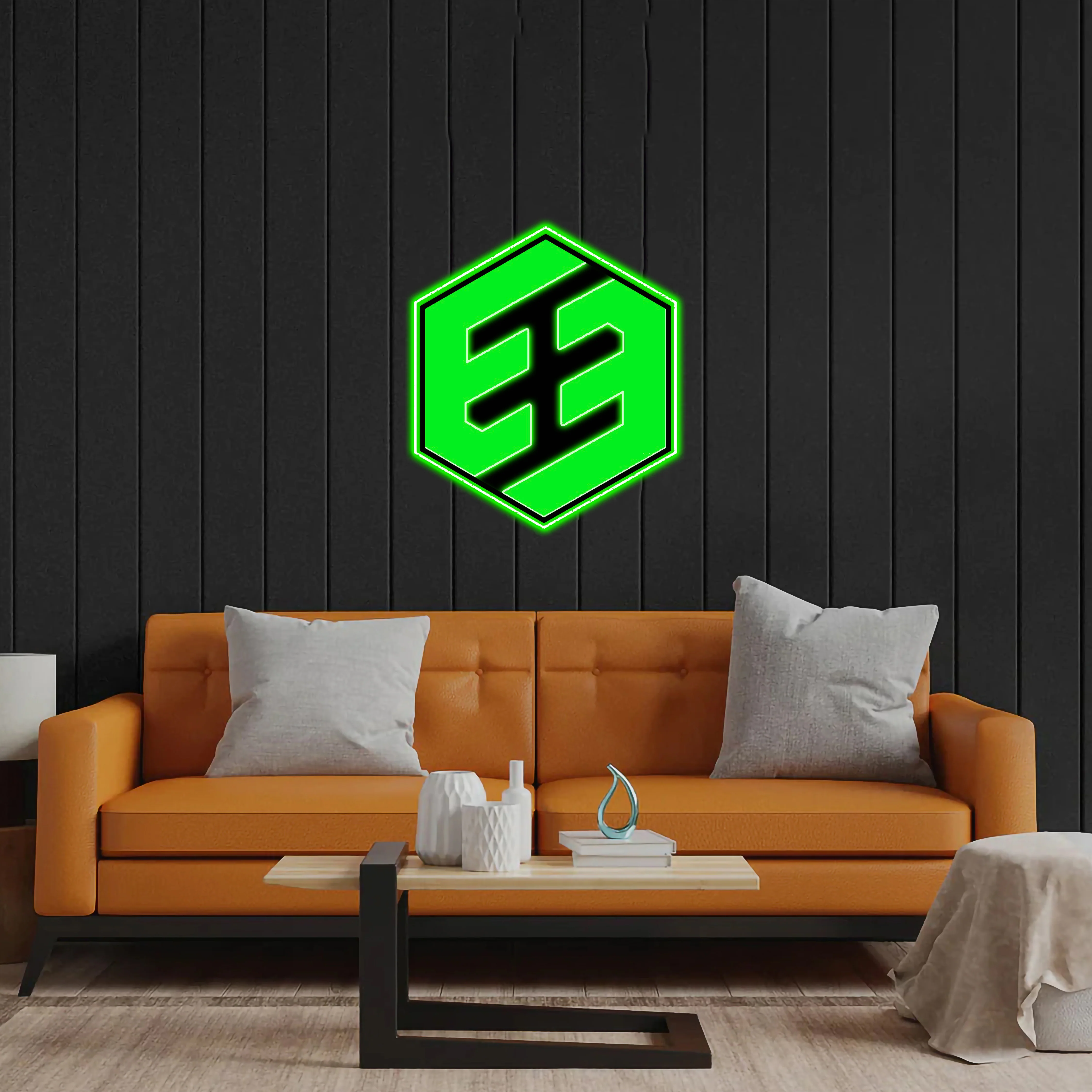 Enlight Logo - Premium Neon Artwork