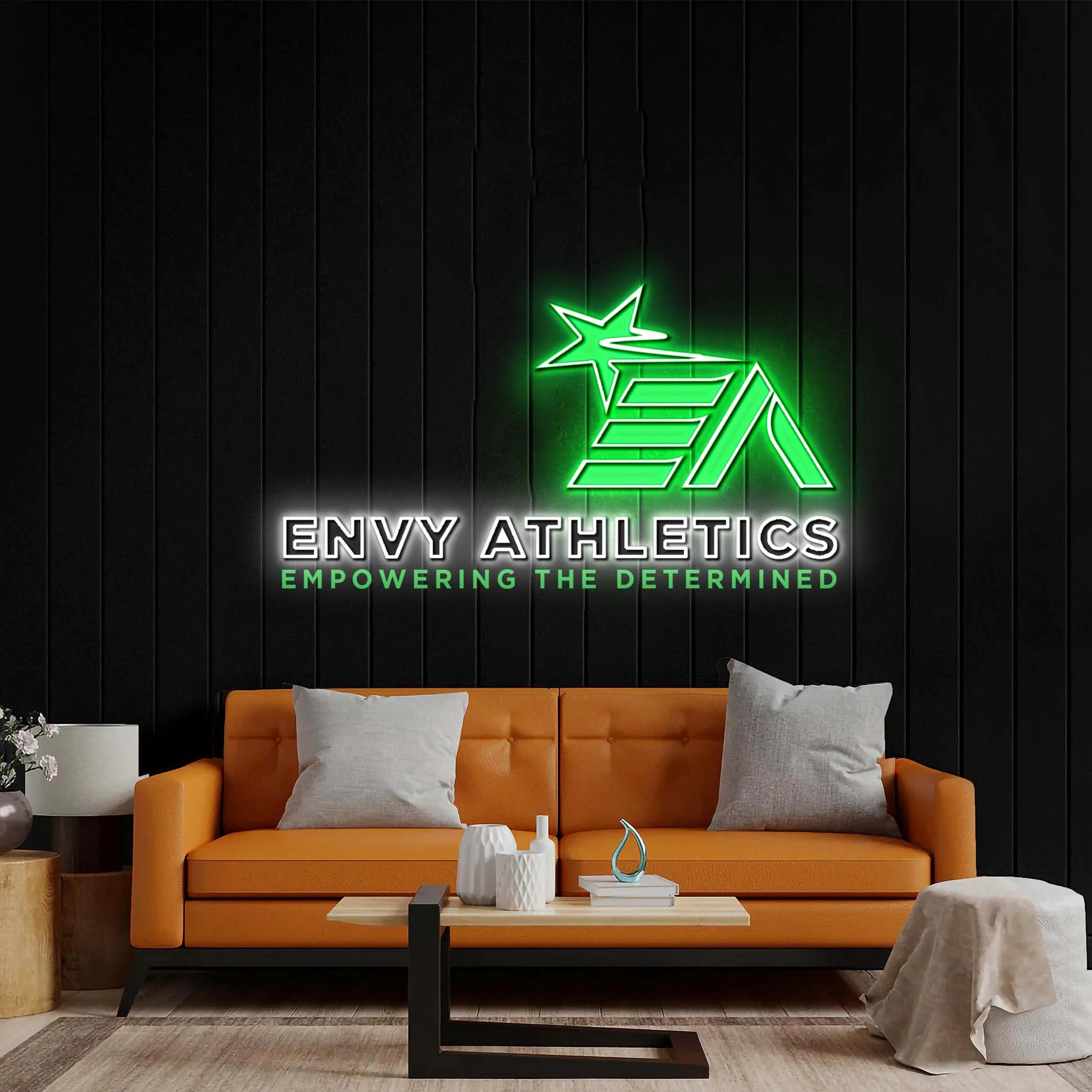Envy Athletics - Premium Neon Artwork