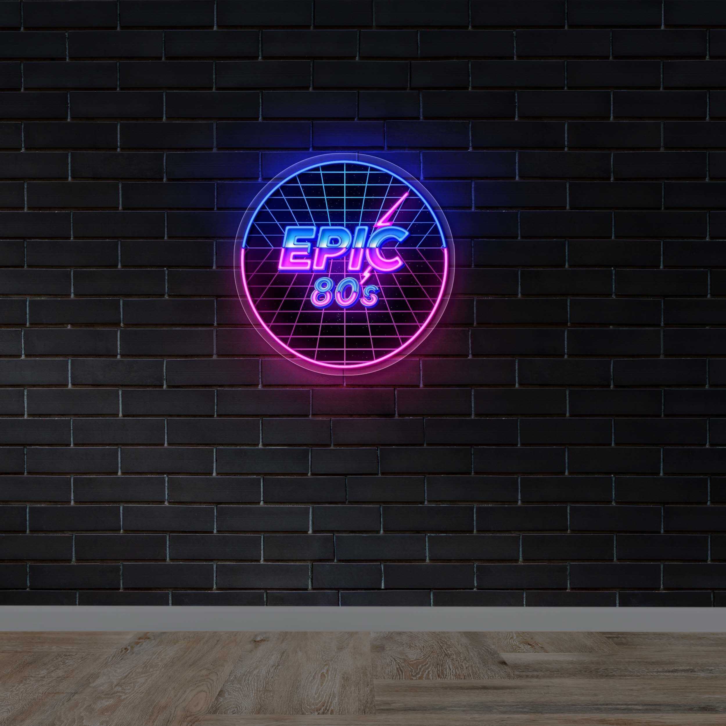Epic 80’s - Premium Neon Artwork