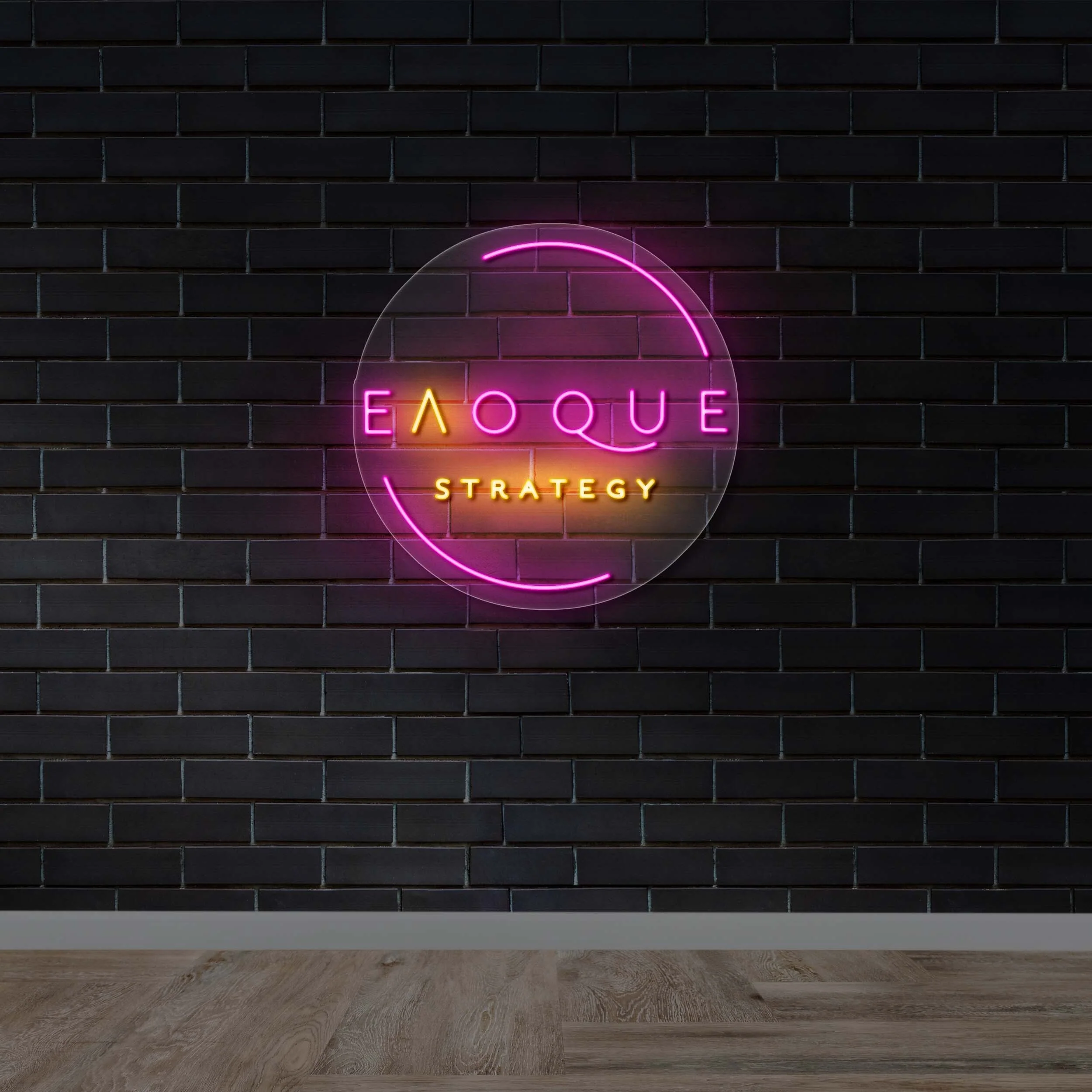 Epoque Strategy - Premium Neon Artwork