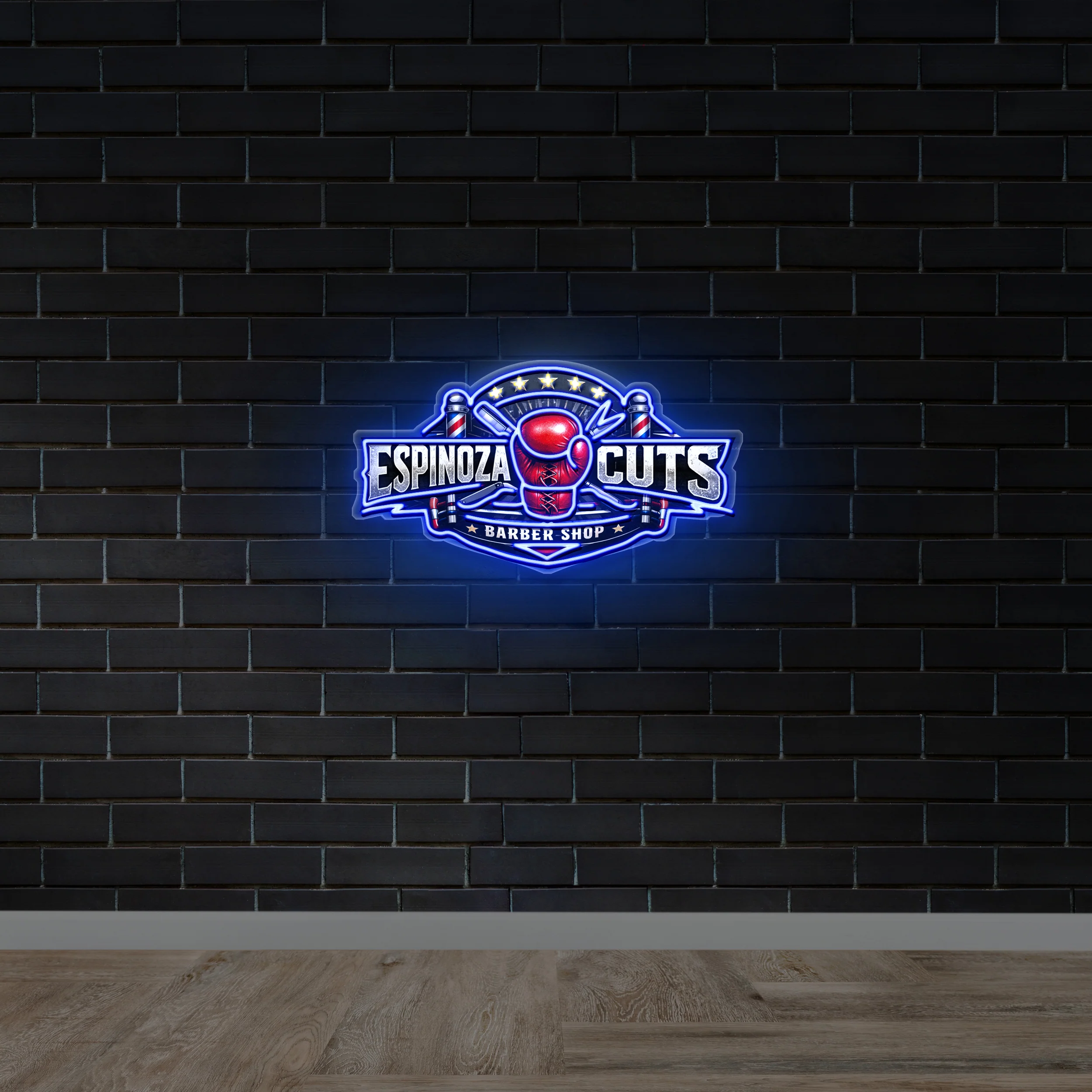 ESPINOZA CUTS - Premium Neon Artwork