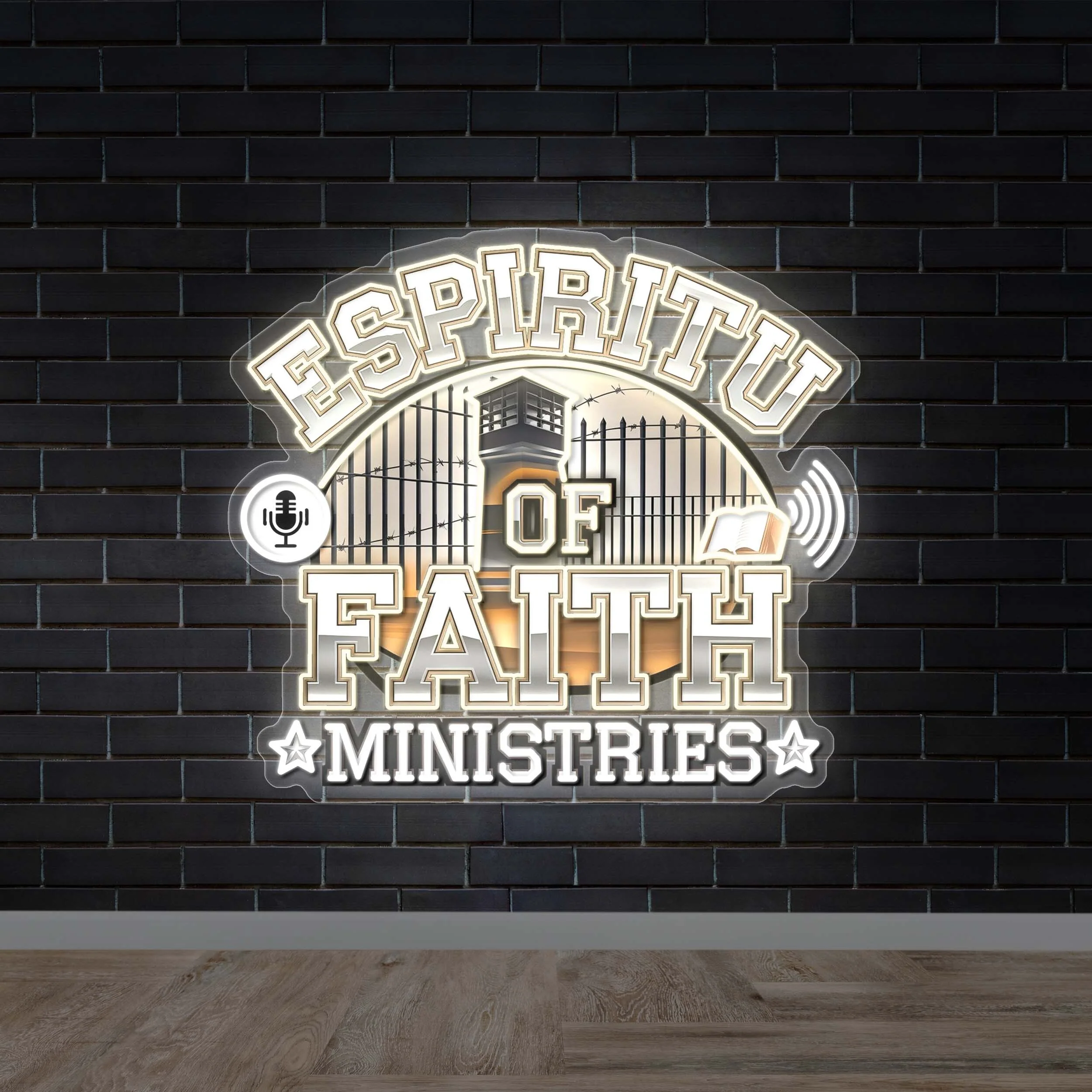 Espiritu of Faith Ministries - Premium Neon Artwork
