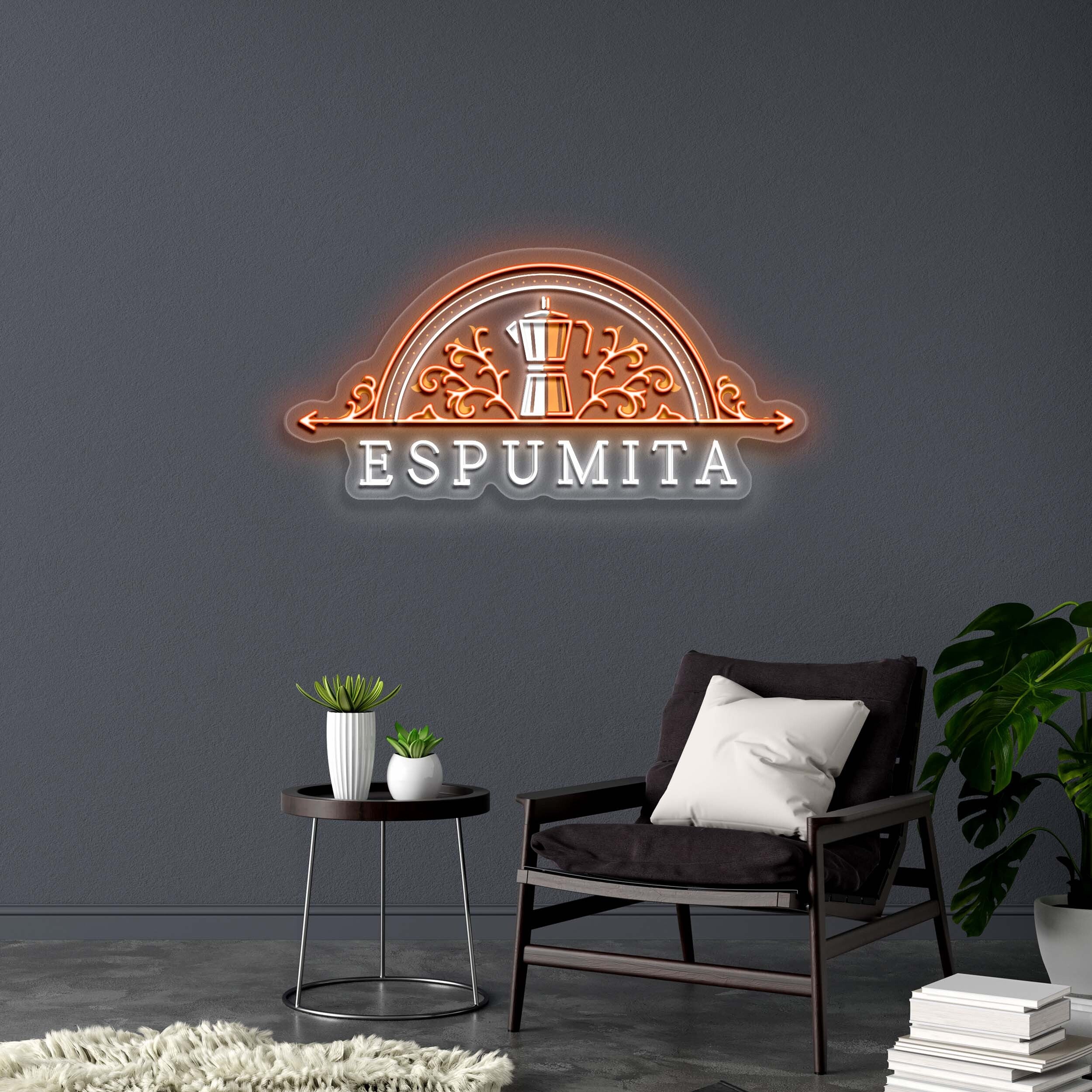 ESPUMITA - Premium Neon Artwork