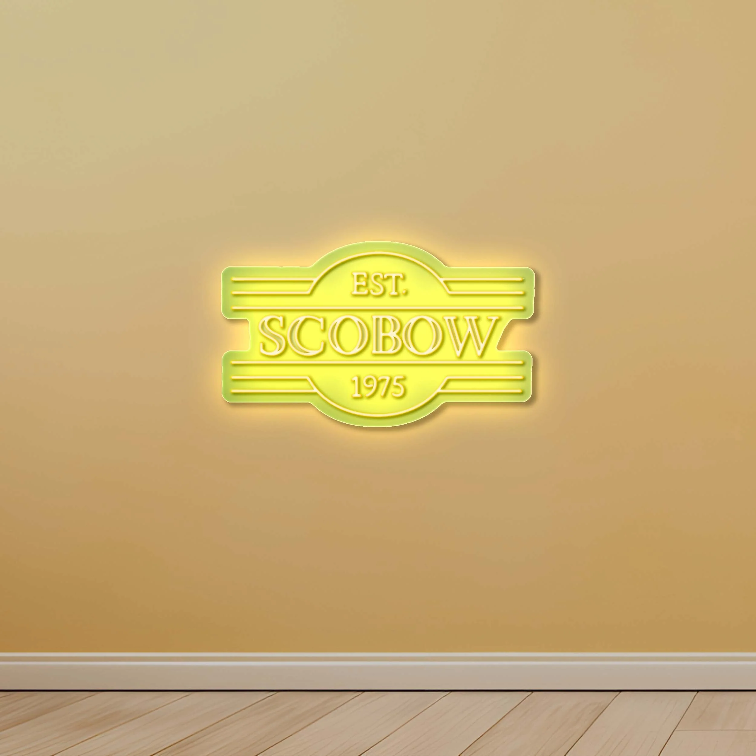 EST. SCOBOW 1975 - Premium Neon Artwork