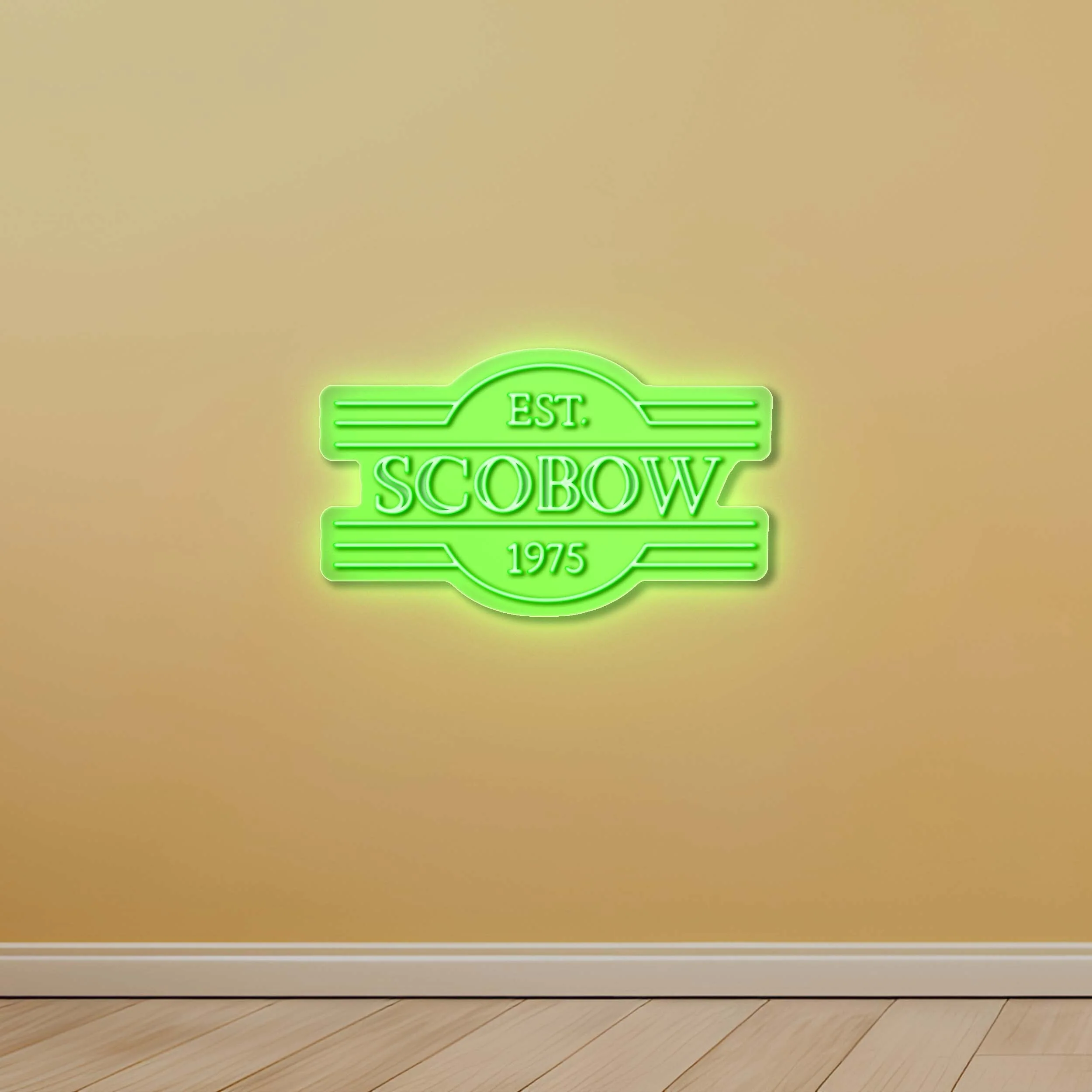 EST. SCOBOW 1975 - Premium Neon Artwork - Image 2