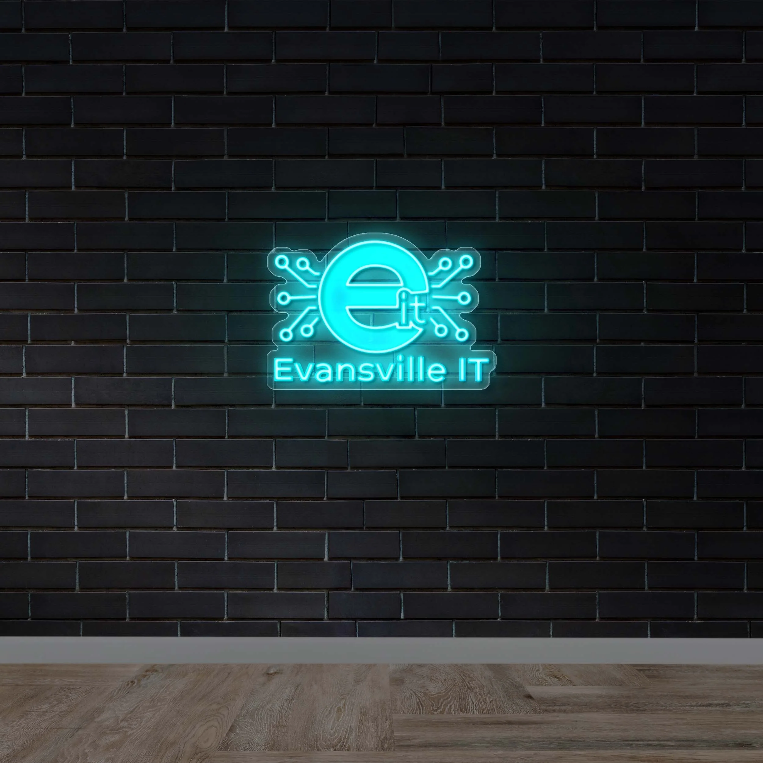 Evansville IT - Premium Neon Artwork