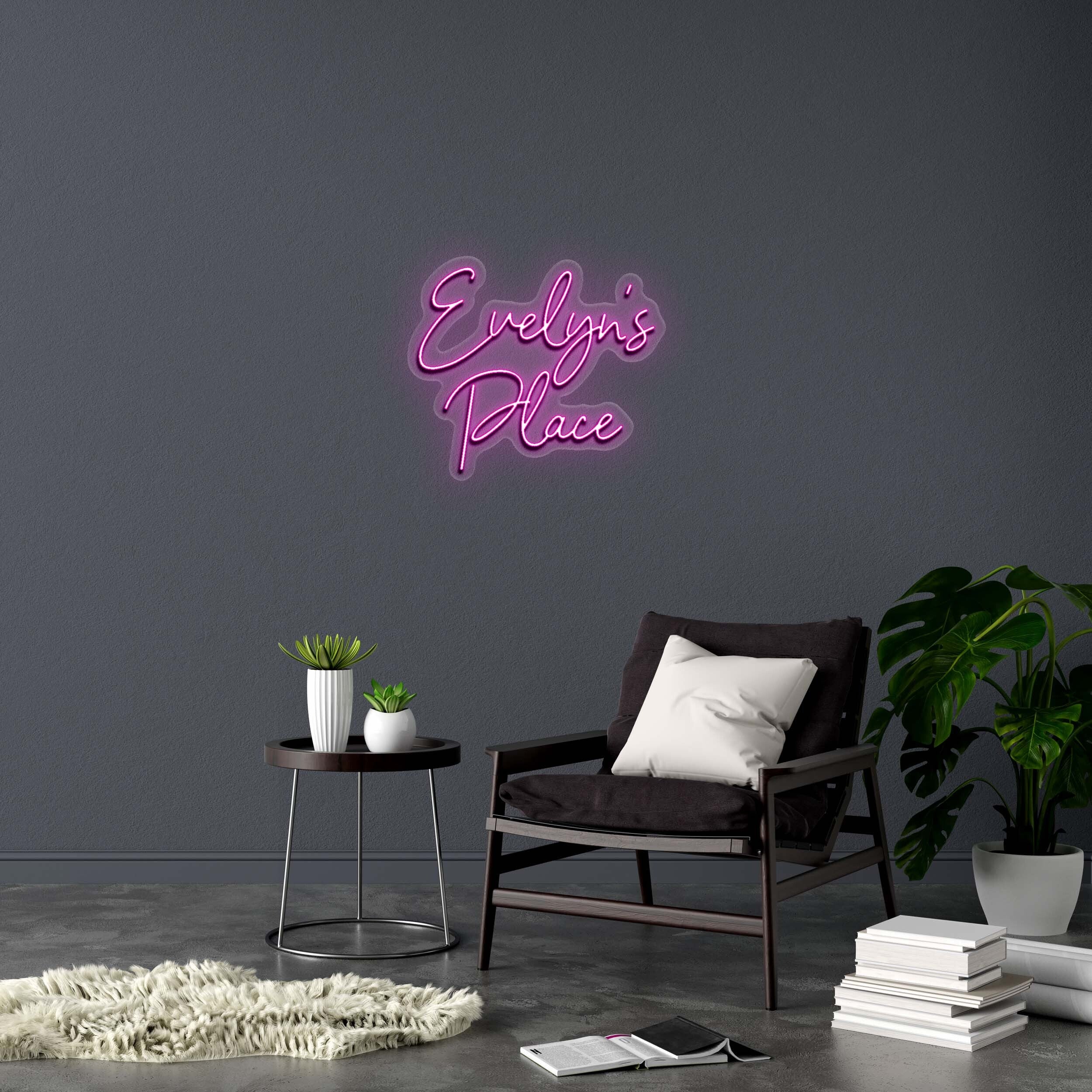 Evelyn’s Place - Premium Neon Artwork
