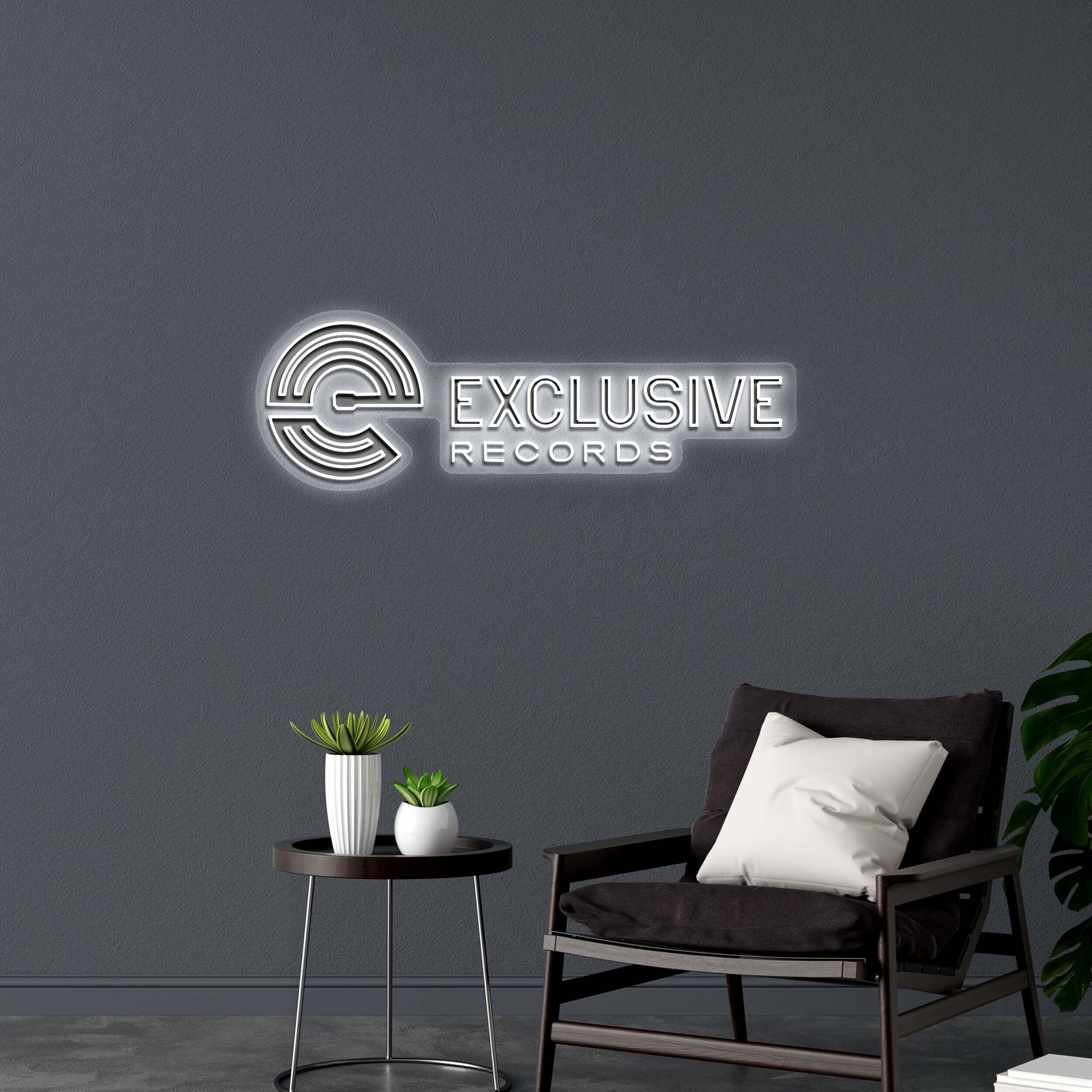 EXCLUSIVE RECORDS - Premium Neon Artwork