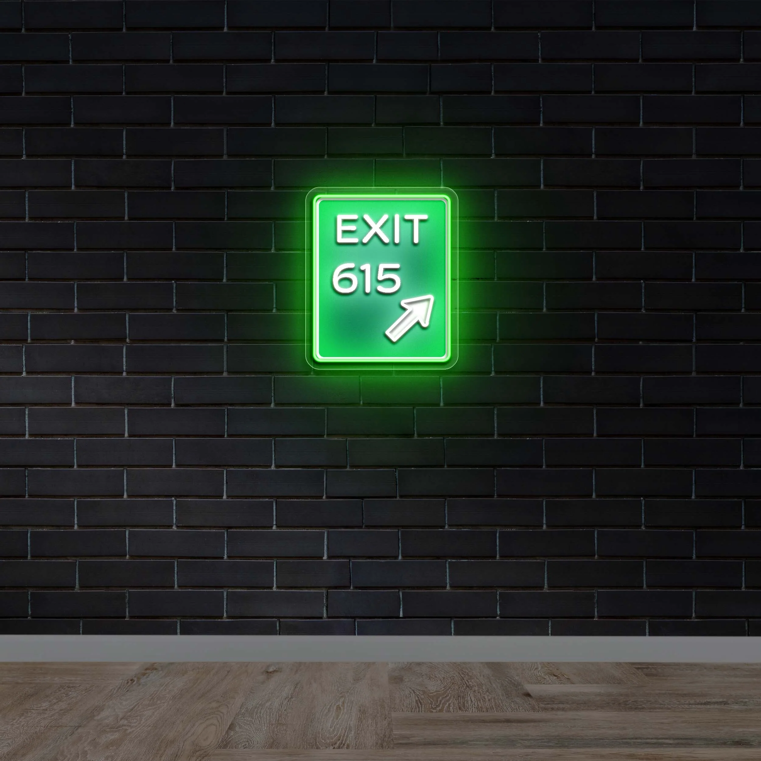 EXIT 615 - Premium Neon Artwork