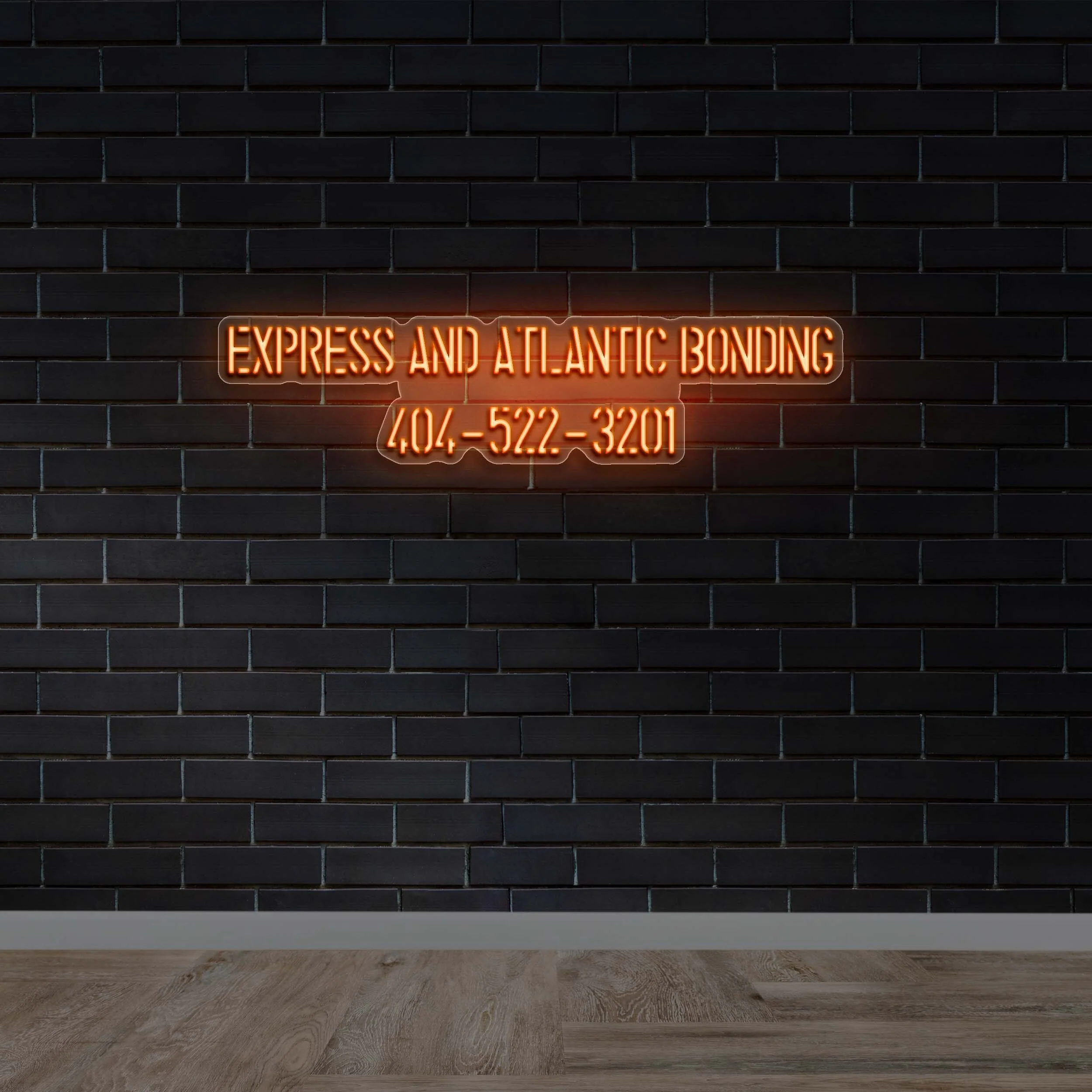 Express and Atlantic Bonding | 2nd Version - Premium Neon Artwork