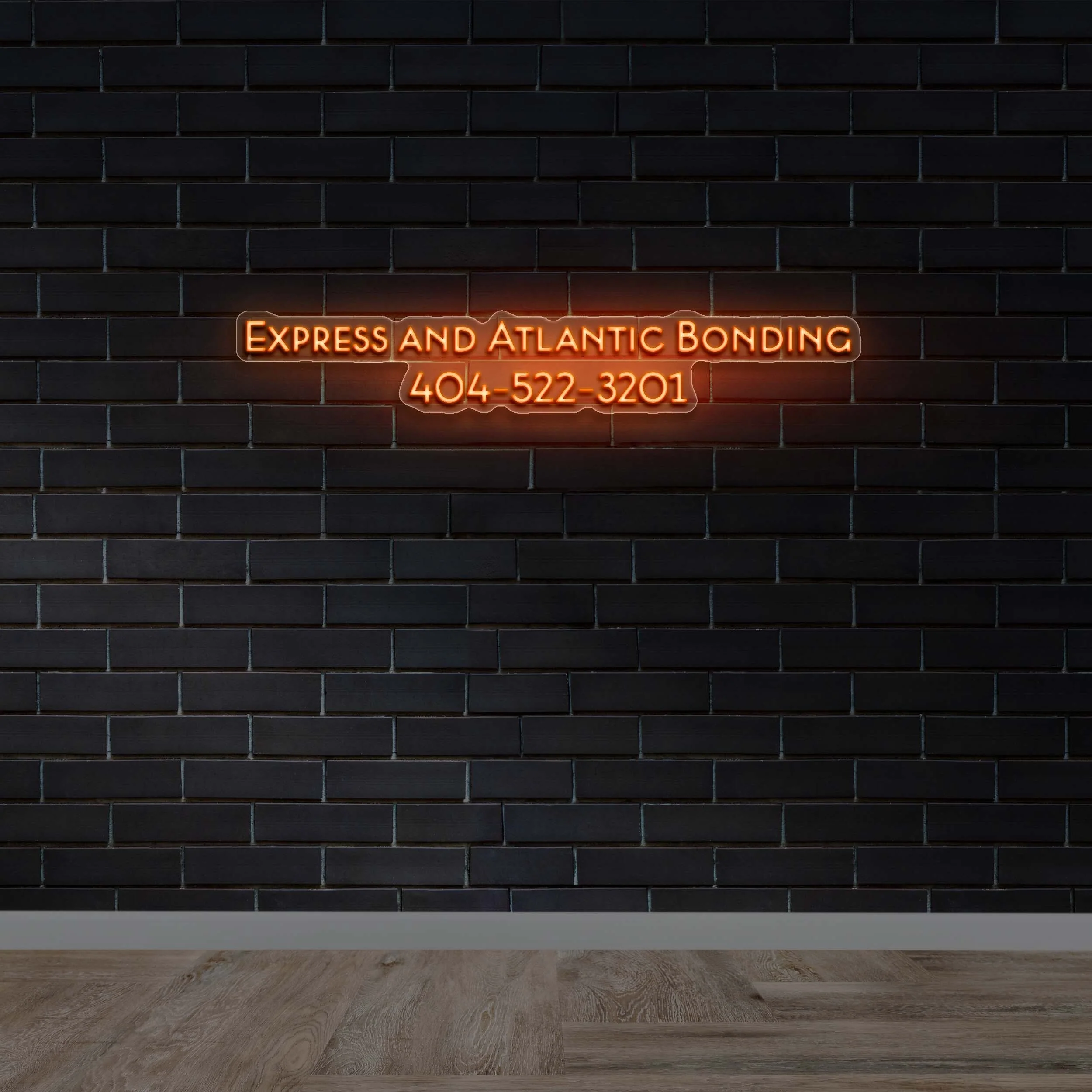 Express and Atlantic Bonding | 3rd Version - Premium Neon Artwork