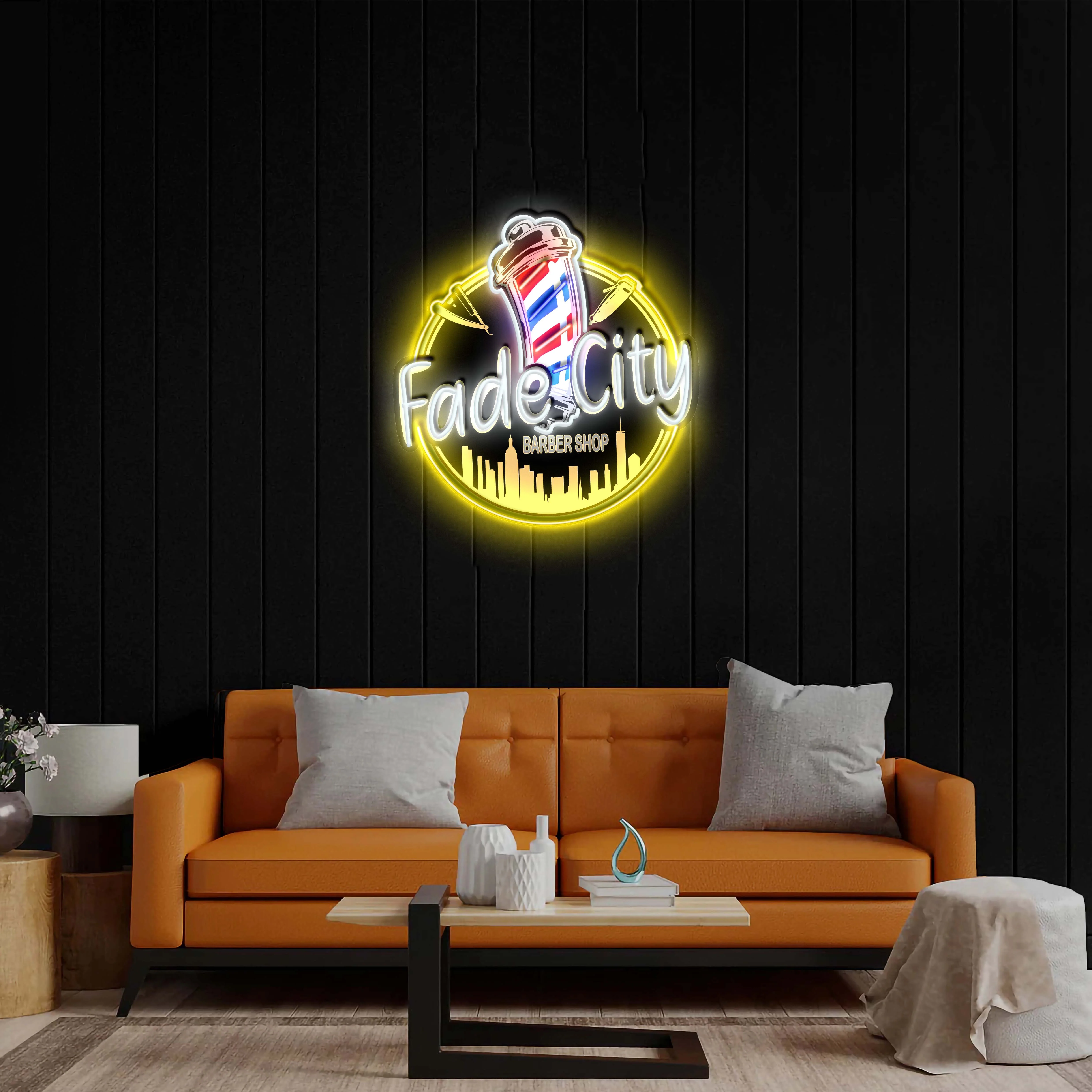 Fade City – Premium Neon Artwork